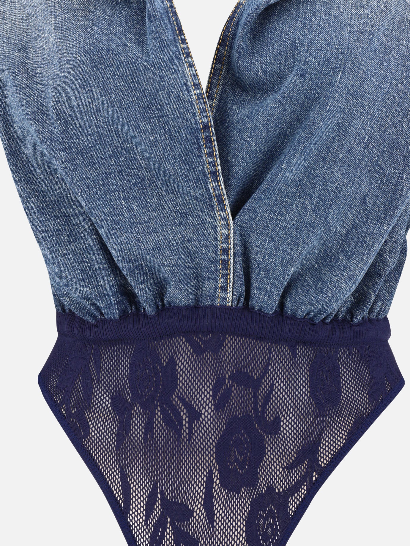 Bodysuits 100% cotton  Blue - Alaïa Women | PDP | VIETTI Online Store | Zoom-Modal_3
