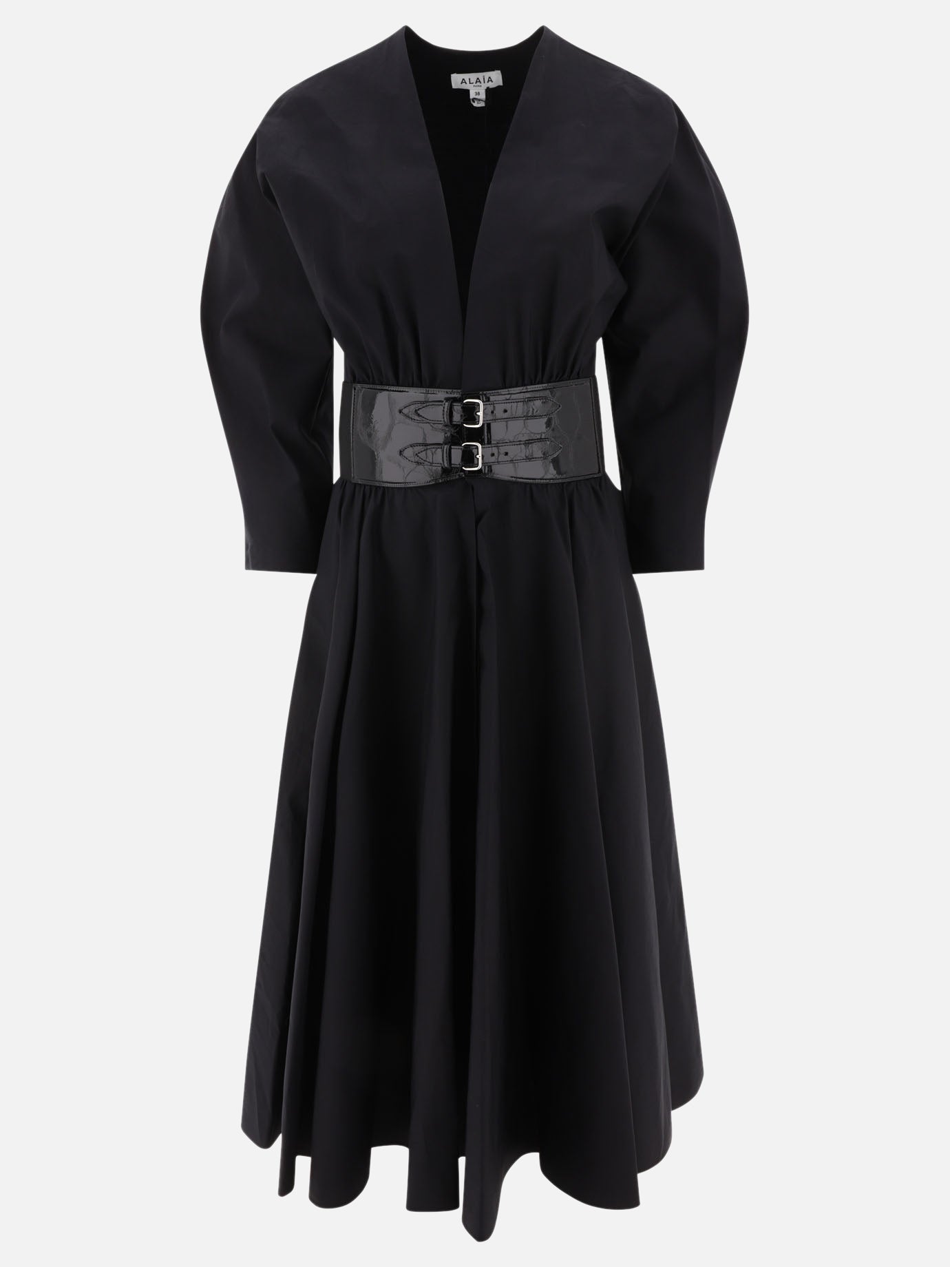 Long dresses Solid colour  Black - Alaïa Women | PDP | VIETTI Online Store | Zoom-Modal
