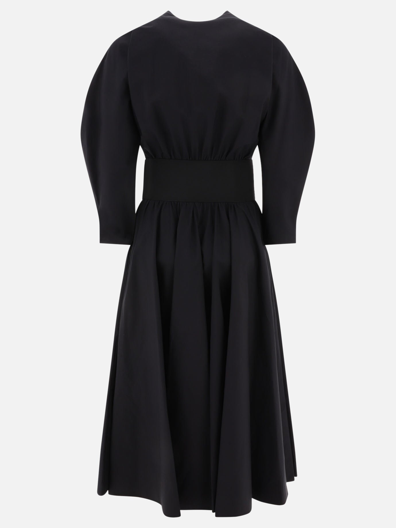 Long dresses Solid colour  Black - Alaïa Women | PDP | VIETTI Online Store | thumbnail_2