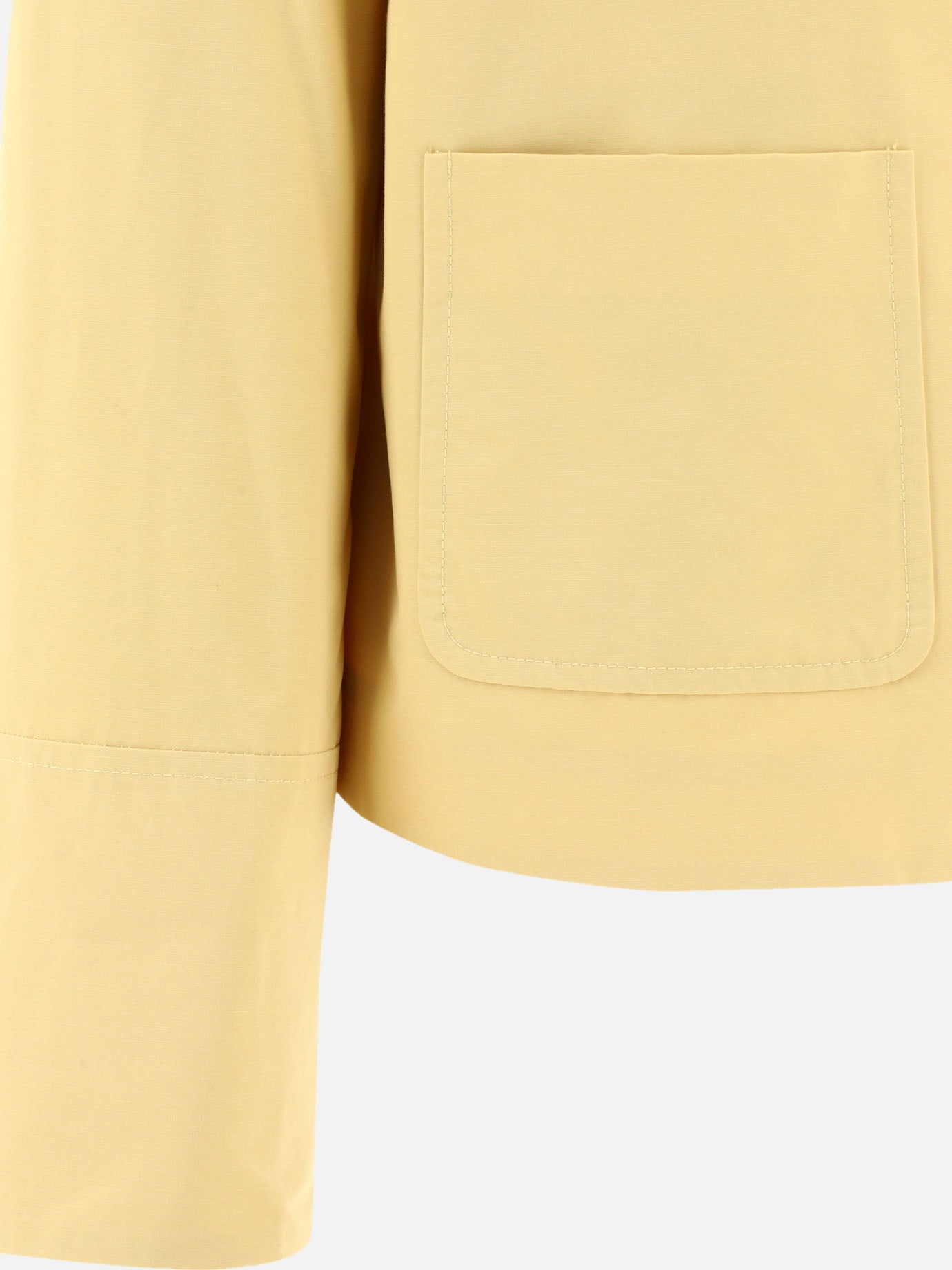 Blazers 53% cotton 47% polyester  Yellow - Aspesi Women | PDP | VIETTI Online Store | thumbnail_4