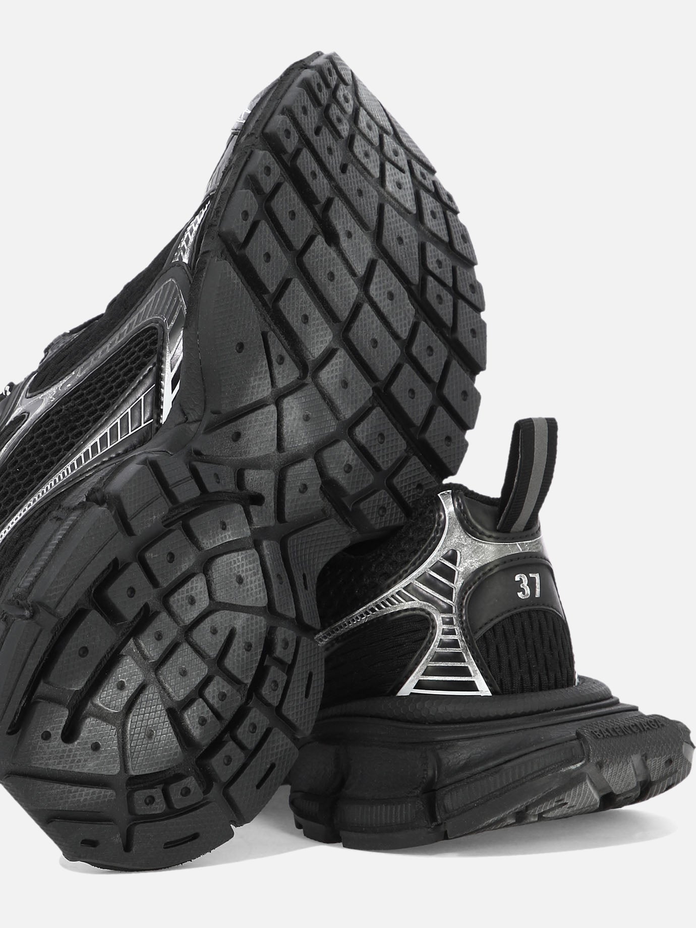 Low top sneakers 55% polyurethane 45% polyester - 100% rubber  Black - Balenciaga Women | PDP | VIETTI Online Store | Zoom-Modal_5
