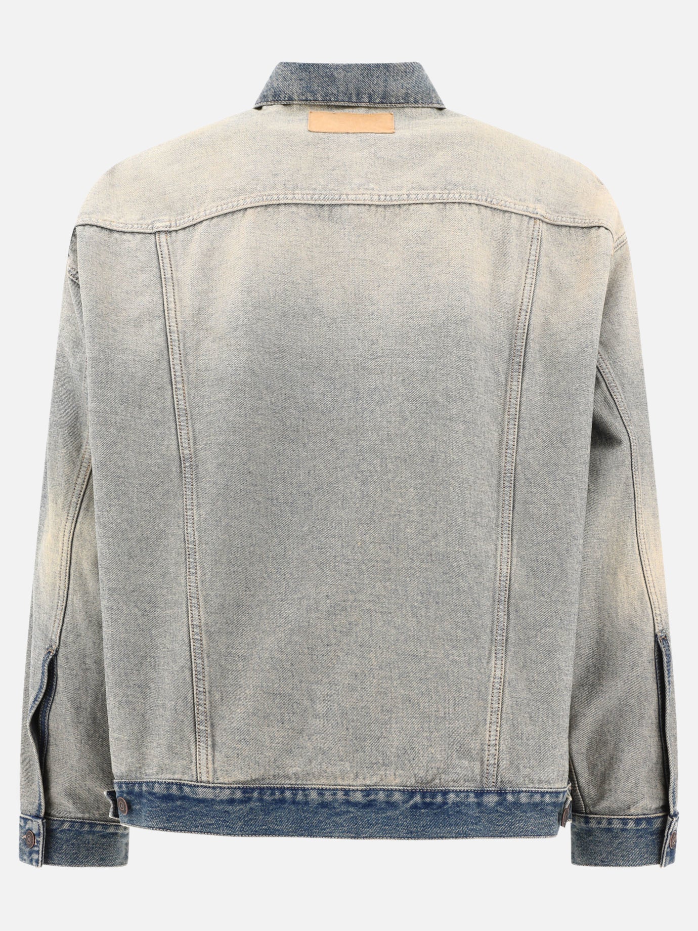 Denim jackets 100% cotton  Light blue - Balenciaga Men | PDP | VIETTI Online Store | thumbnail_2
