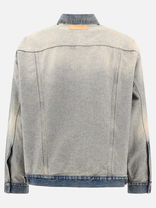 Denim jackets 100% cotton  Light blue - Balenciaga Men | PLP | VIETTI Online Store | 2
