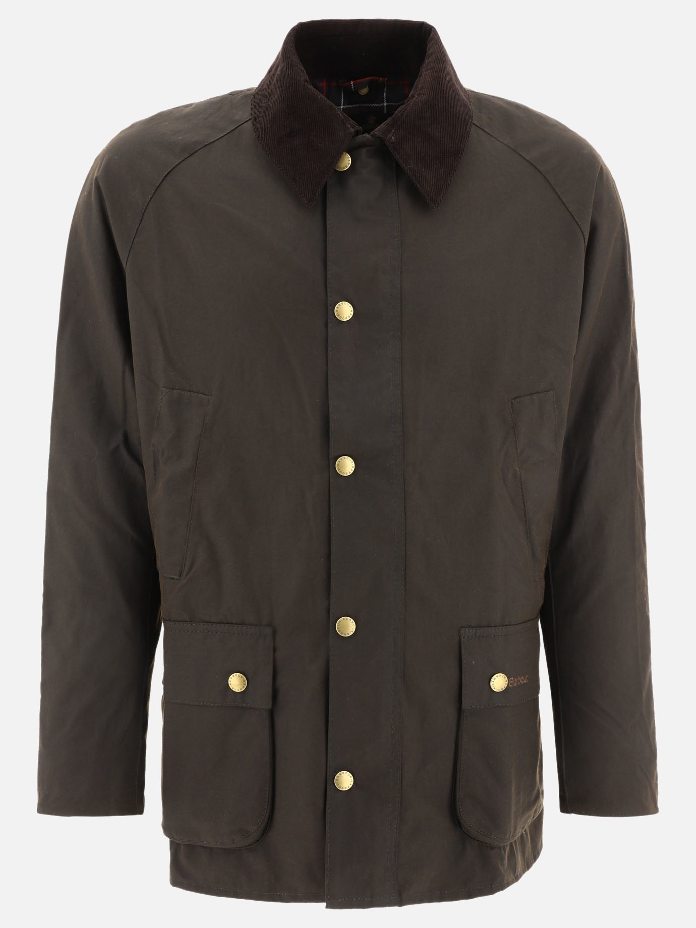 Quilted & Utility Jackets 100% waxed cotton  Green - Barbour Men | PDP | VIETTI Online Store | thumbnail