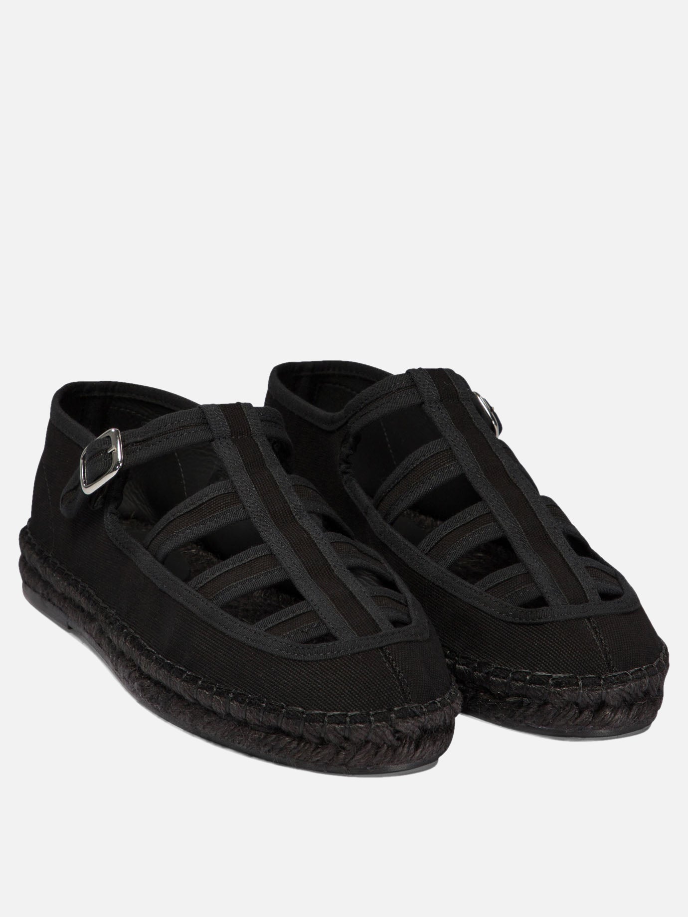 Bode "Peggy" espadrilles Black