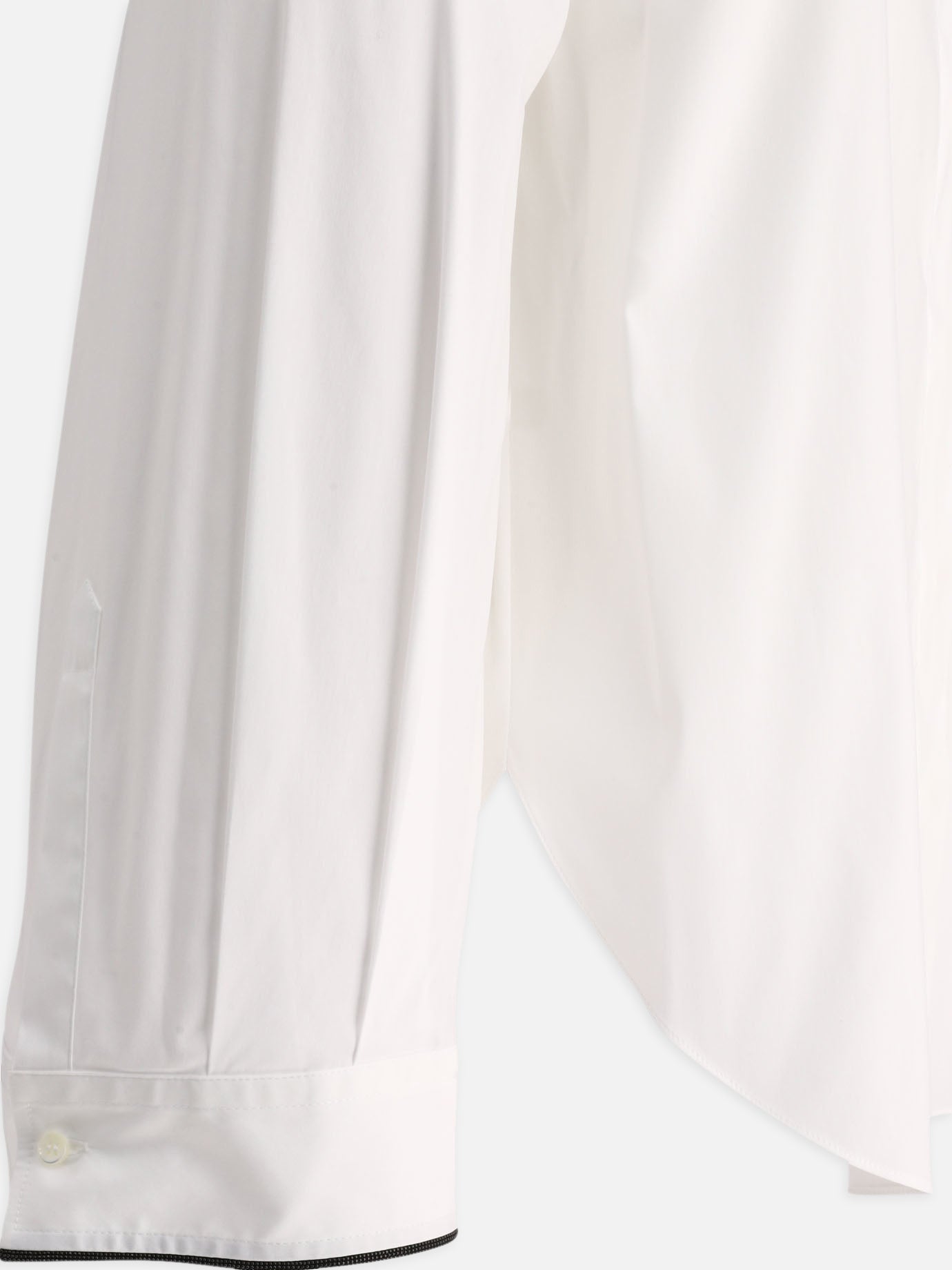 Formal shirts 72% cotton 23% polyammide 5% elastane  White - Brunello Cucinelli Women | PDP | VIETTI Online Store | Zoom-Modal_4
