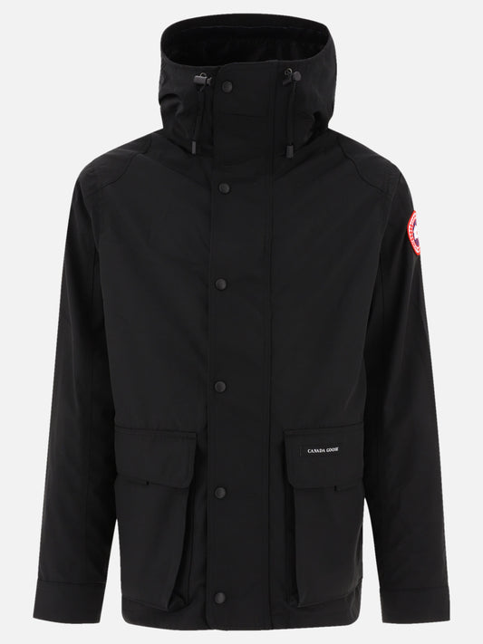 Giacche a vento 84% polyester 16% cotton  Nero - Canada Goose Uomo | PLP | VIETTI Online Store 
