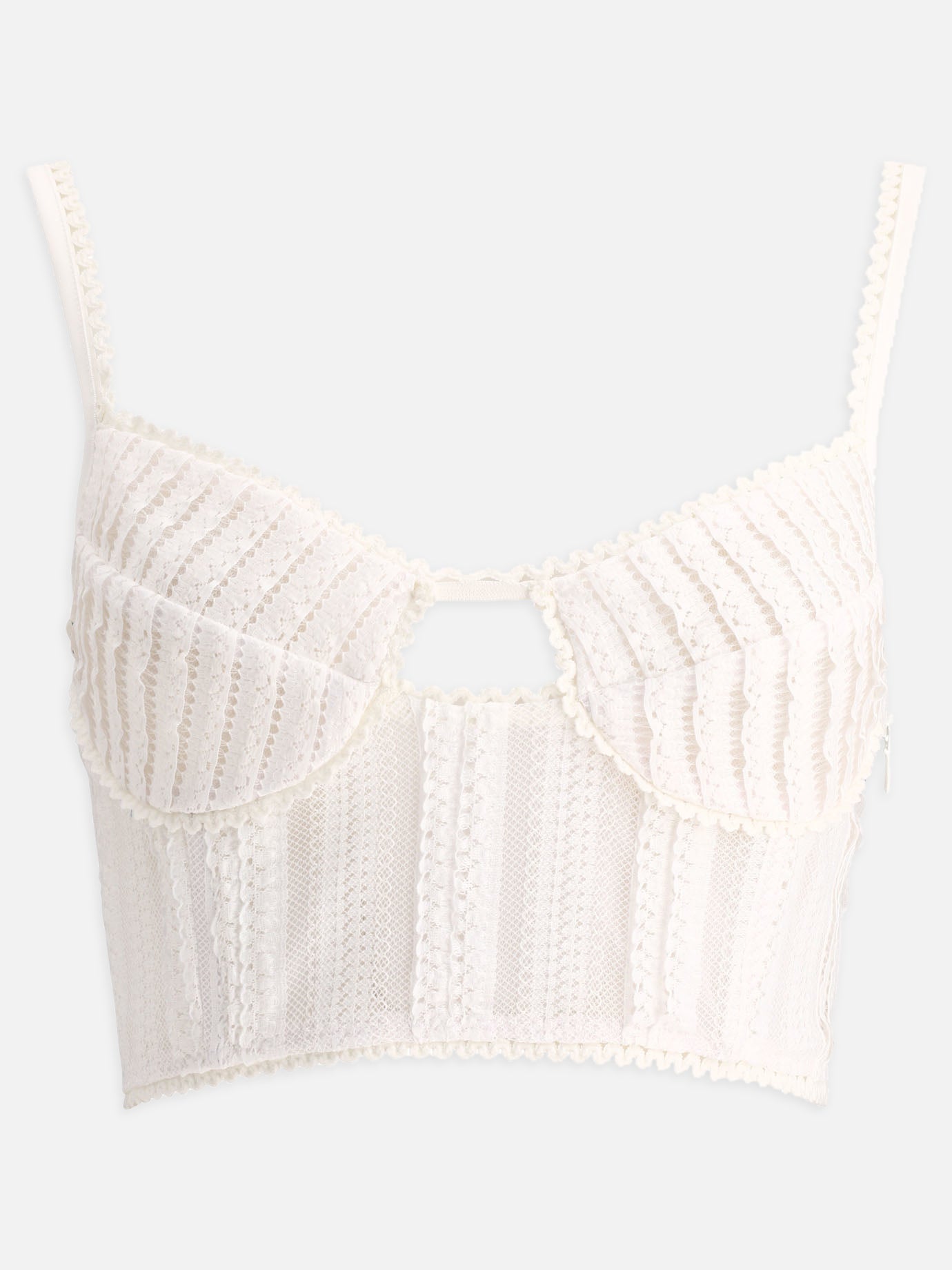 Casual tops 245101  White - Charo Ruiz Ibiza Women | PDP | VIETTI Online Store | thumbnail