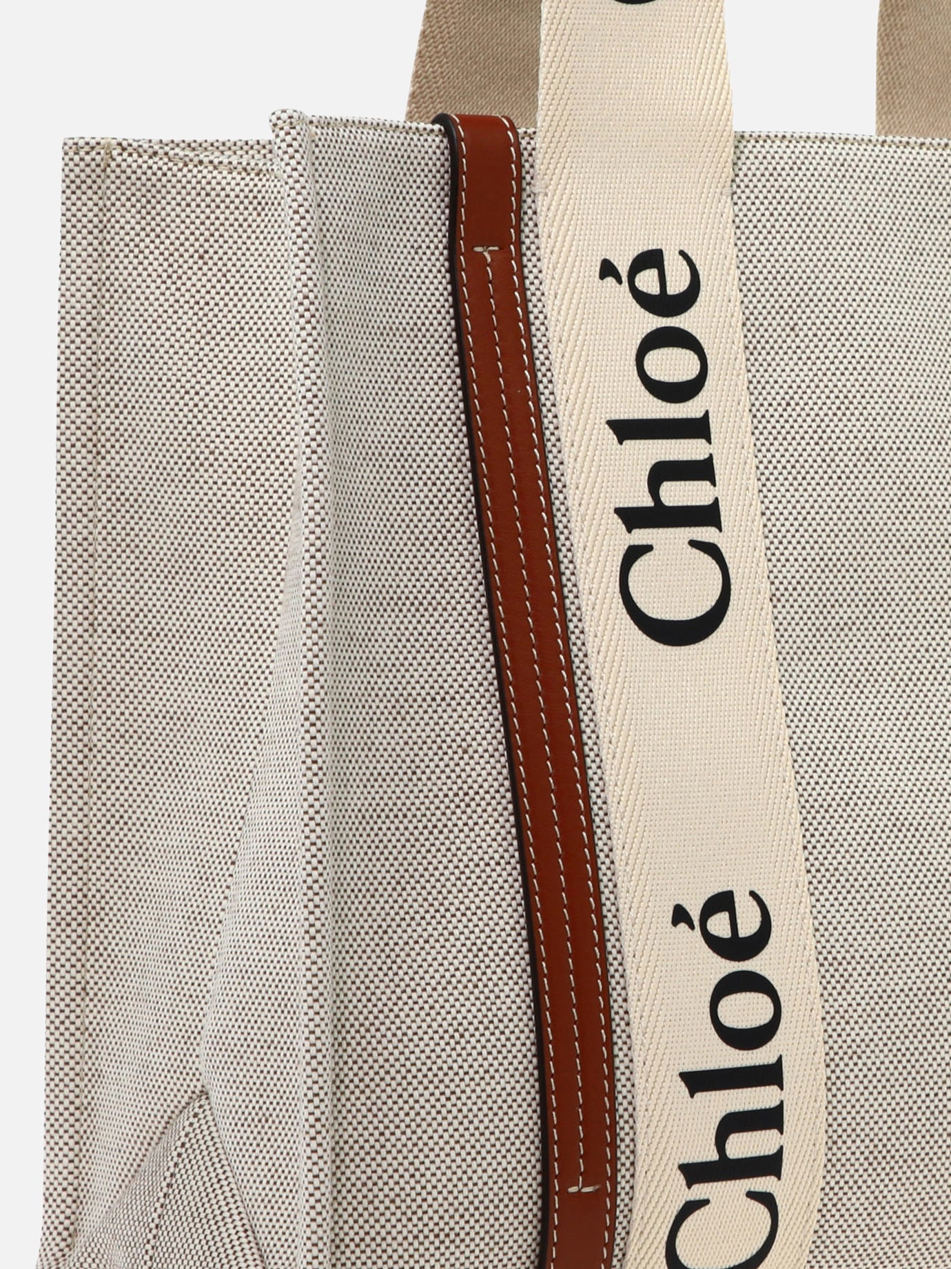 Medium bags 100% linen  Beige - Chloé Women | PDP | VIETTI Online Store | thumbnail_4