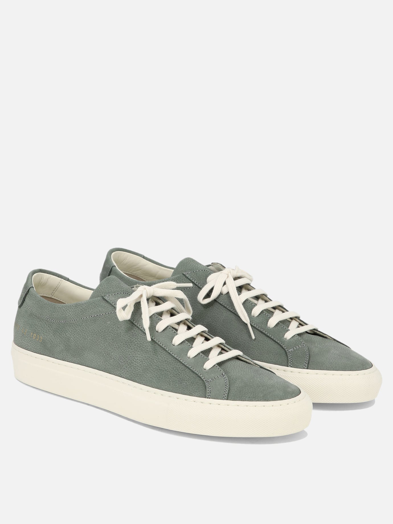 Low top sneakers 100% leather - 100% rubber  Green - Common Projects Men | PDP | VIETTI Online Store | thumbnail_2