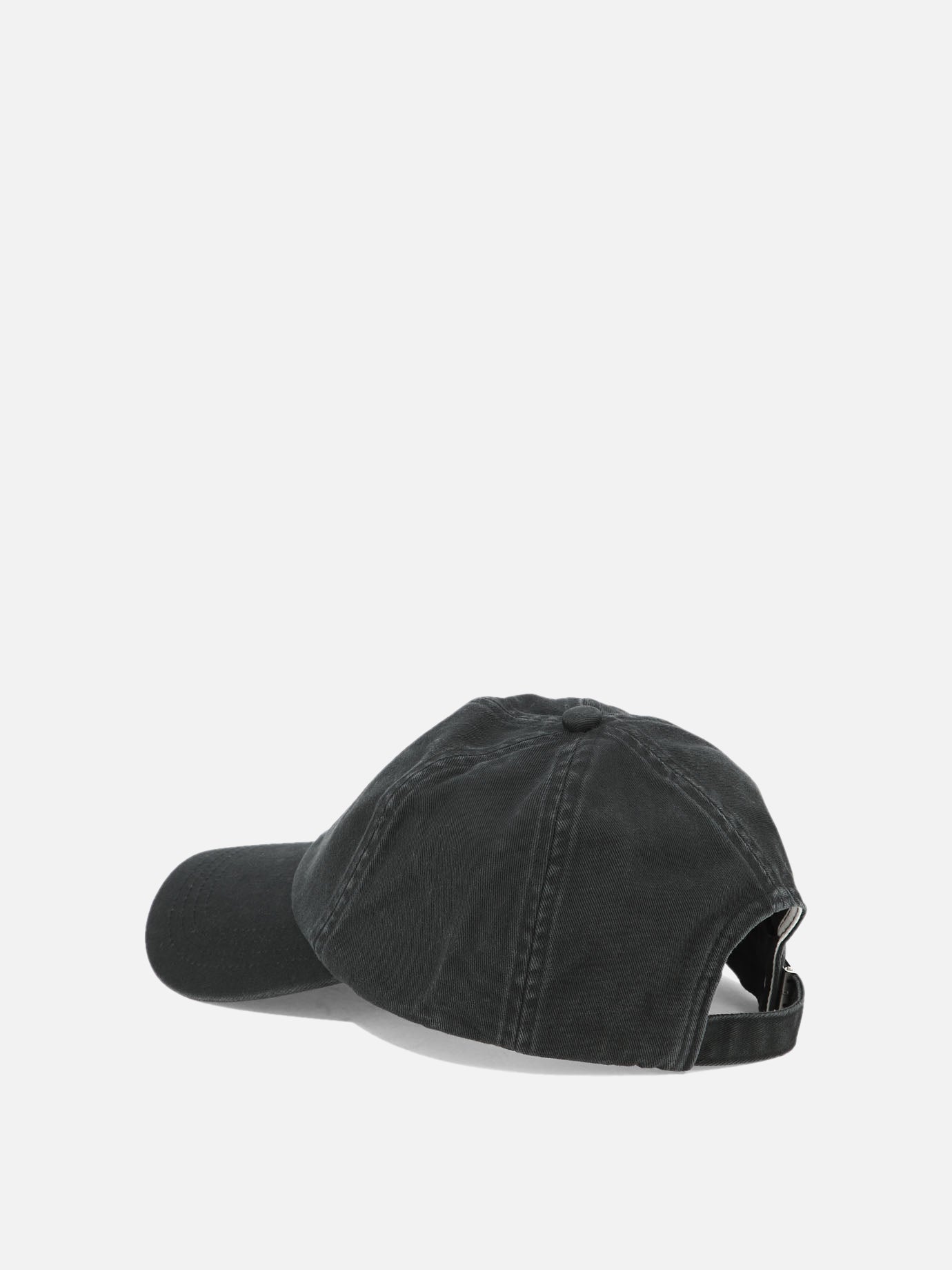 Baseball caps 100% organic cotton  Black - Ganni Women | PDP | VIETTI Online Store | Zoom-Modal_3
