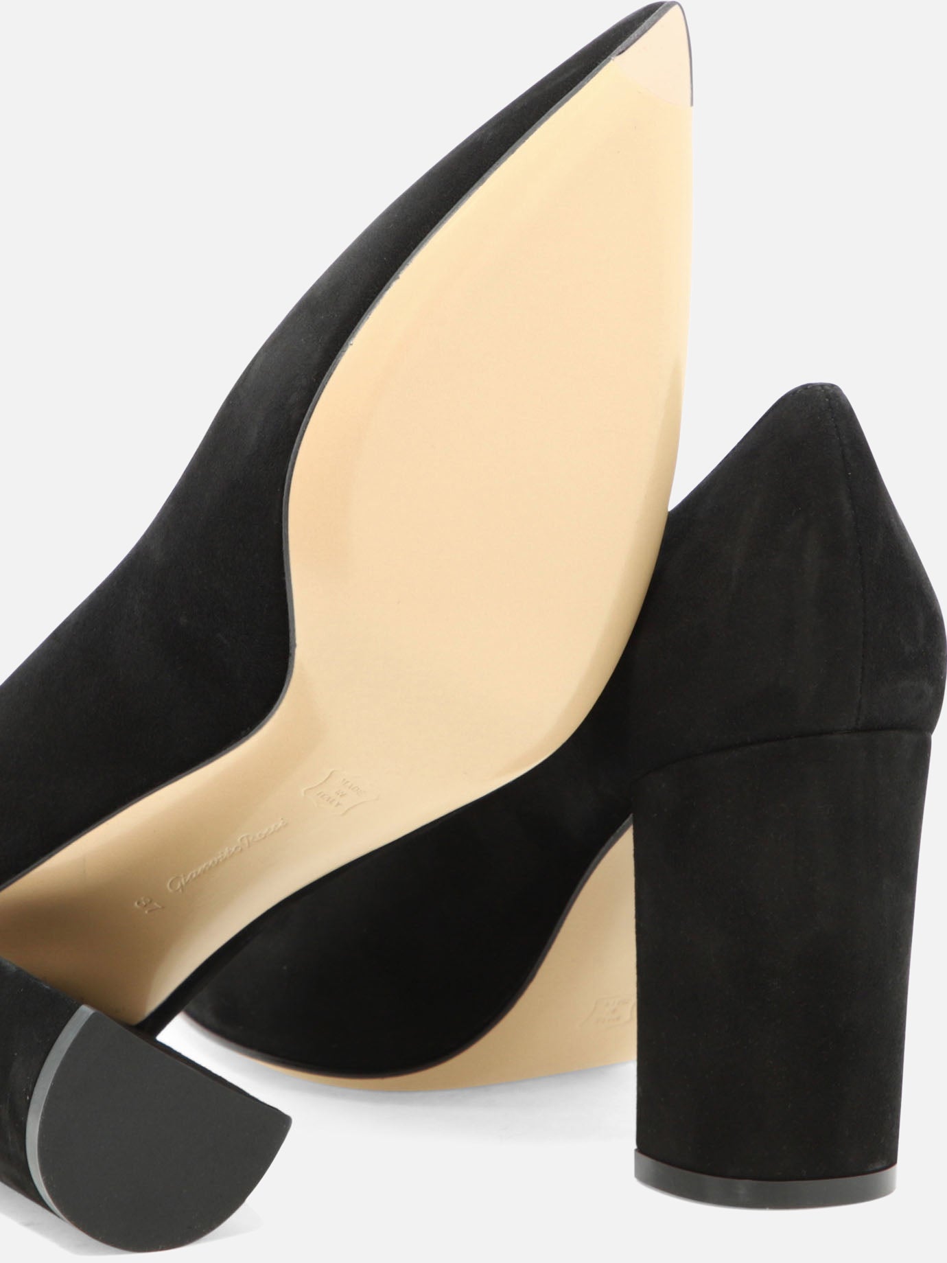 Pumps 100% suede - 100% leather  Black - Gianvito Rossi Women | PDP | VIETTI Online Store | Zoom-Modal_5
