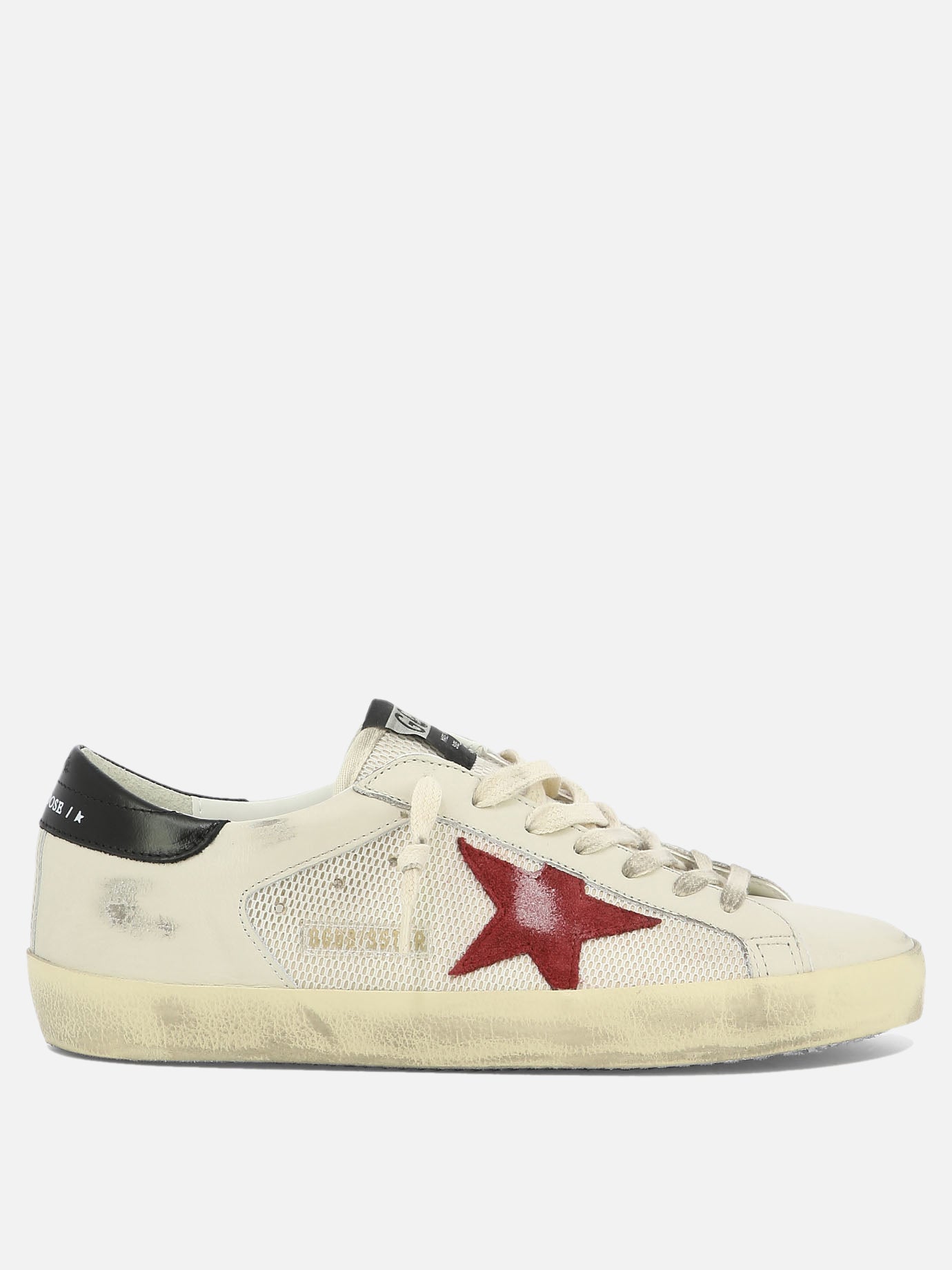 Low top sneakers 70% leather 21% polyamide 9% spandex - 100% rubber  White - Golden Goose Men | PDP | VIETTI Online Store | Zoom-Modal
