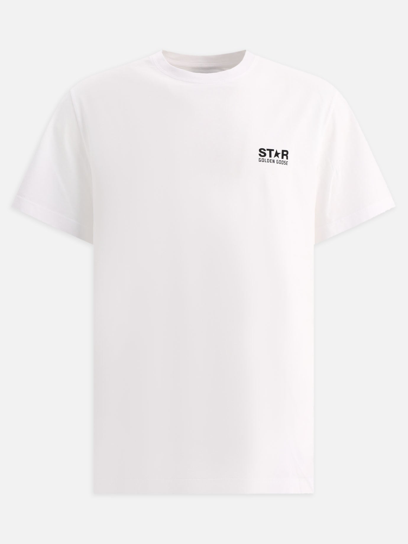 Crewneck t-shirts 100% cotton  White - Golden Goose Men | PDP | VIETTI Online Store | thumbnail