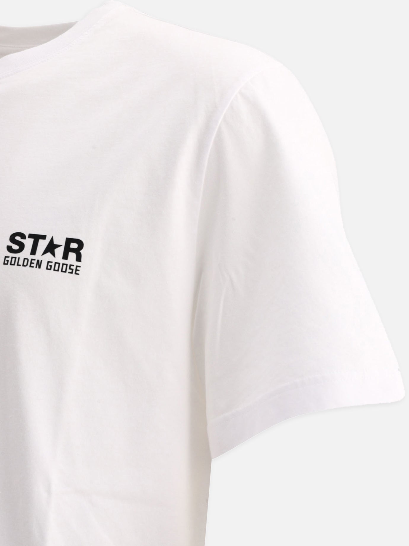 Crewneck t-shirts 100% cotton  White - Golden Goose Men | PDP | VIETTI Online Store | Zoom-Modal_4
