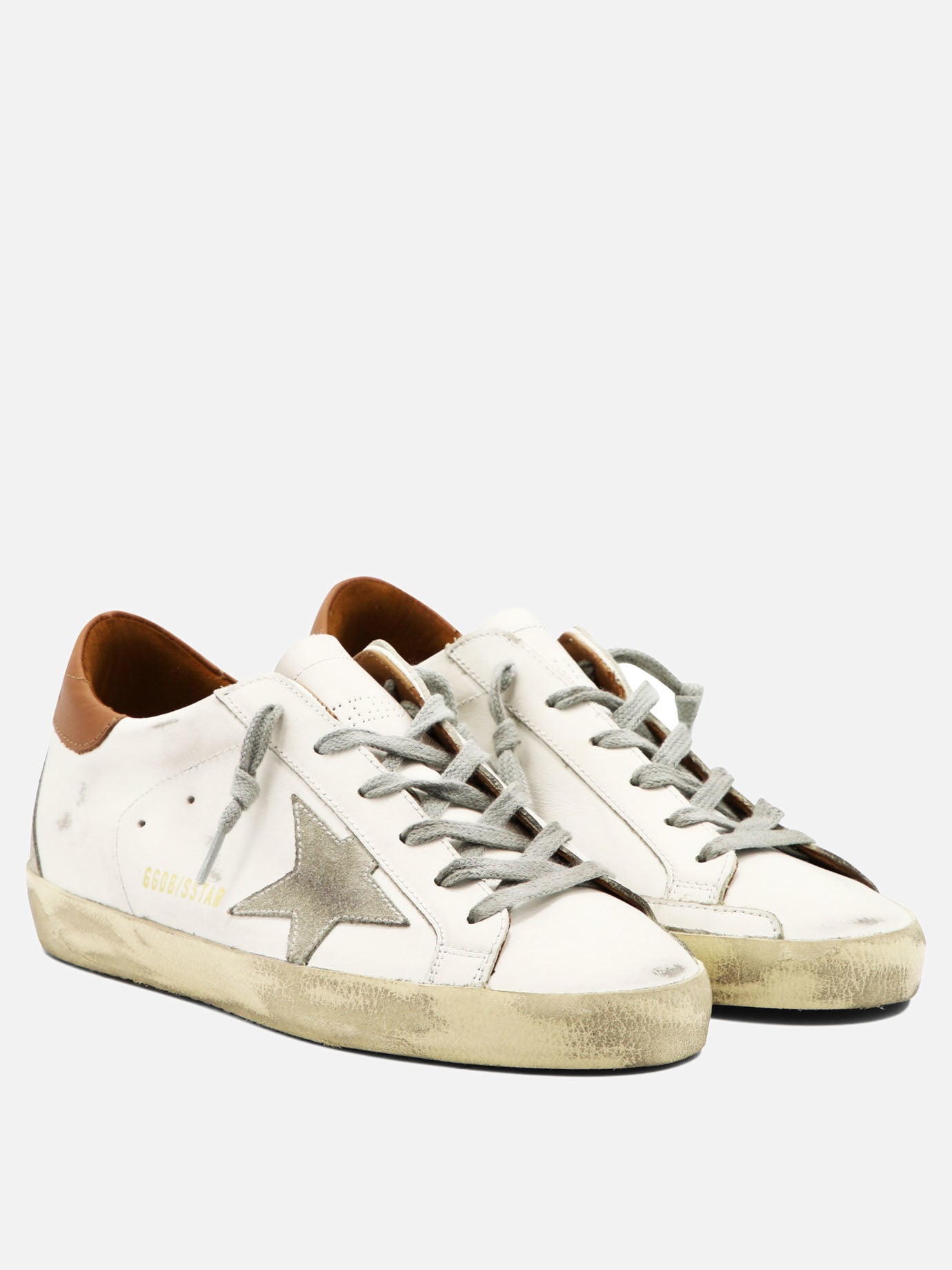Low top sneakers 100% leather - 100% rubber  White - Golden Goose Women | PDP | VIETTI Online Store | thumbnail_2