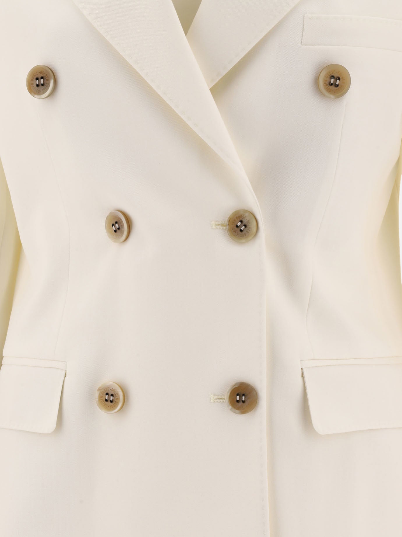 Blazers Solid colour  White - Golden Goose Women | PDP | VIETTI Online Store | thumbnail_3