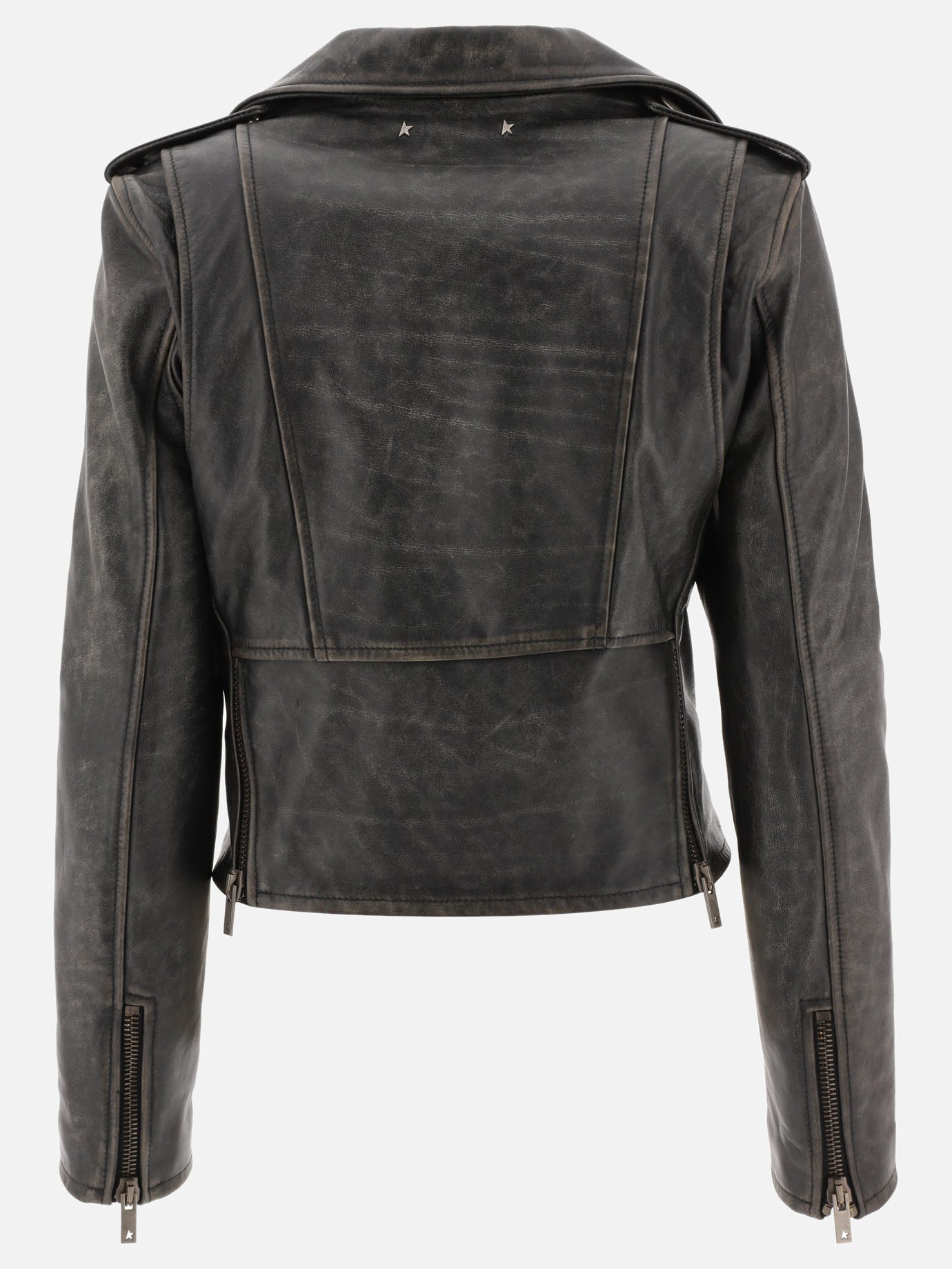 Leather jackets 100% leather  Black - Golden Goose Women | PDP | VIETTI Online Store | Zoom-Modal_2
