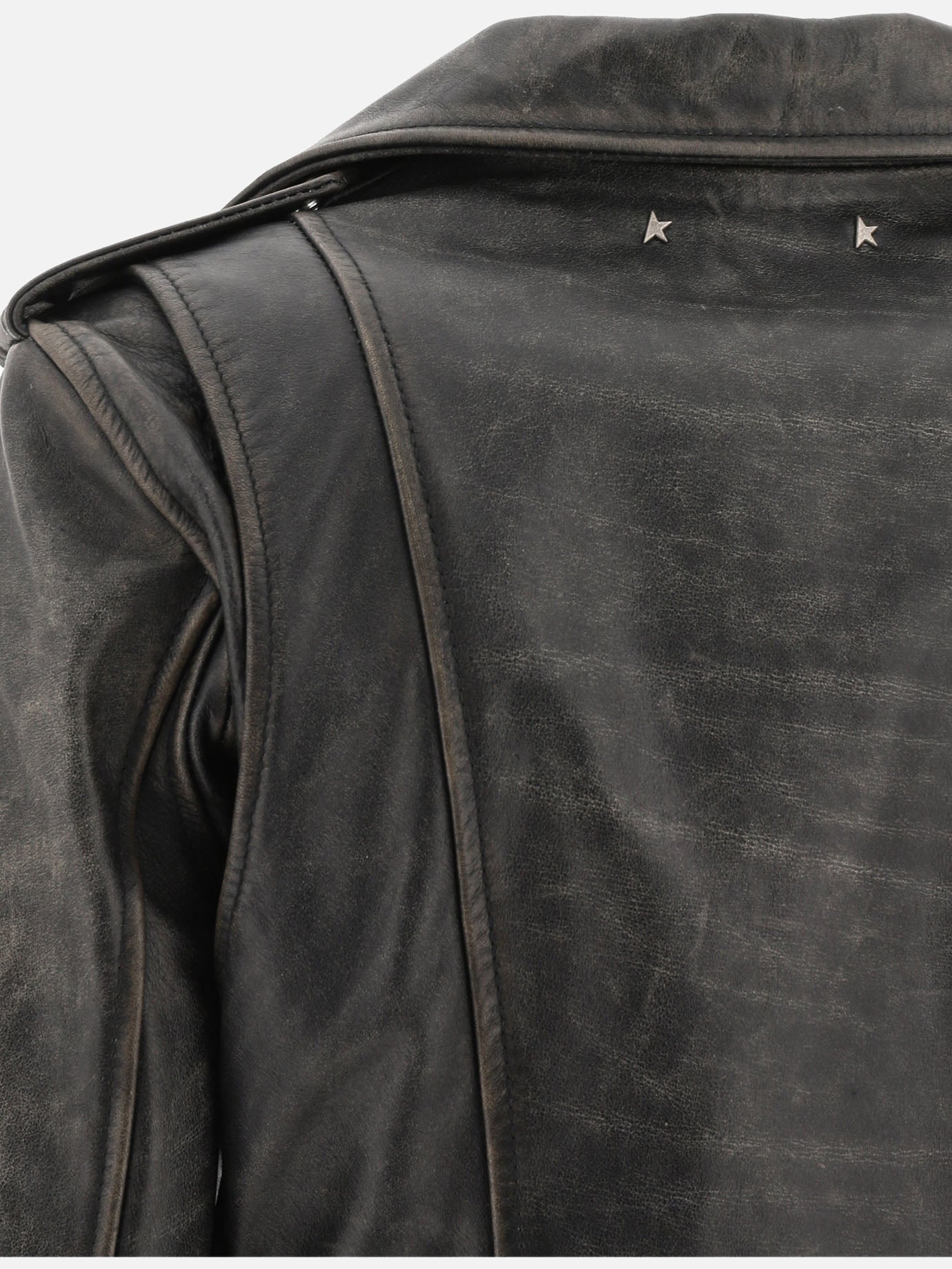 Leather jackets 100% leather  Black - Golden Goose Women | PDP | VIETTI Online Store | Zoom-Modal_4

