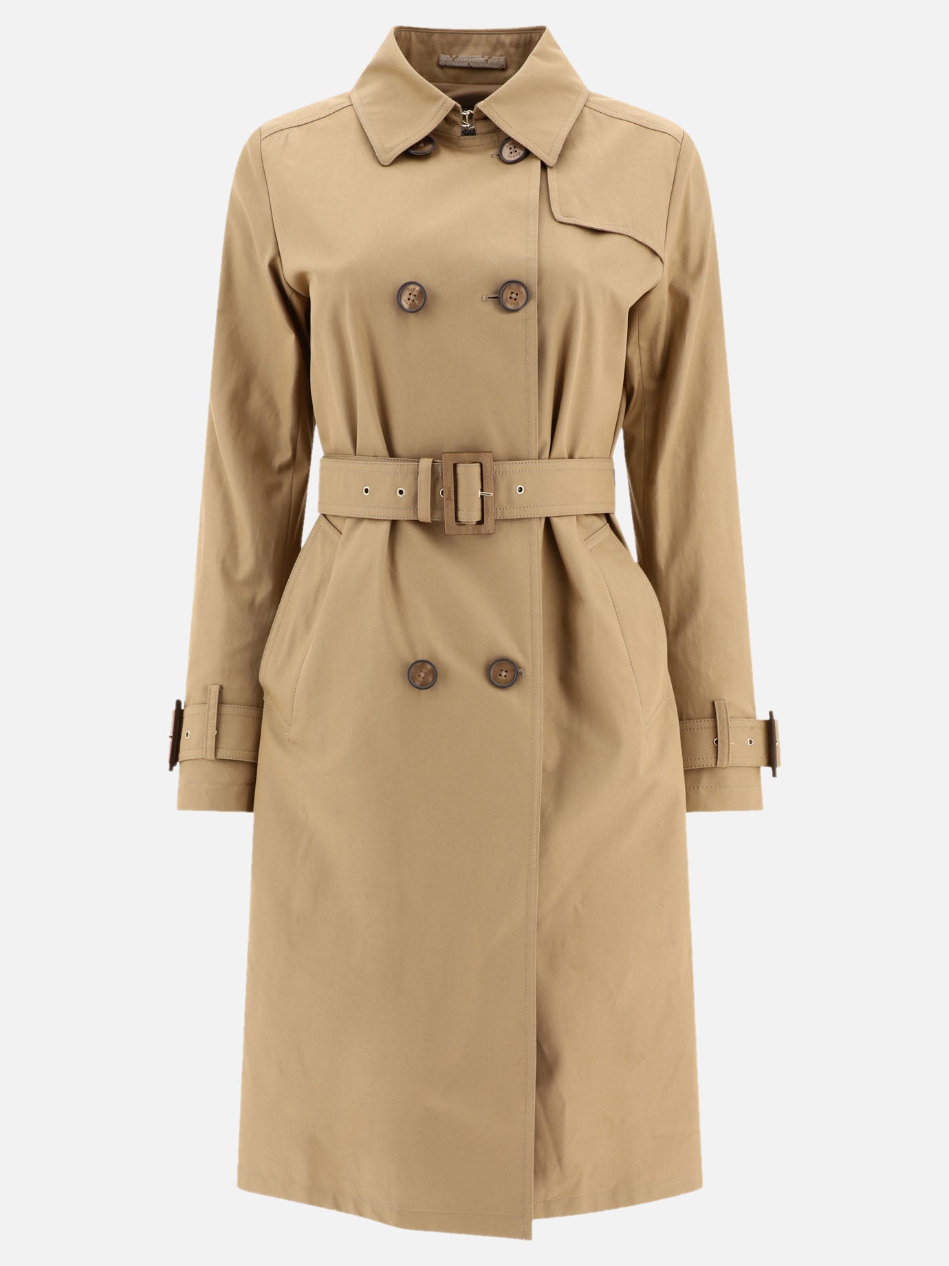 "Delan" double-breasted trenchcoat