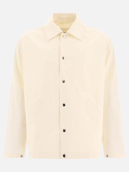 Giacche overshirt 100% cotton  Bianco - Jil Sander Uomo | PLP | VIETTI Online Store 
