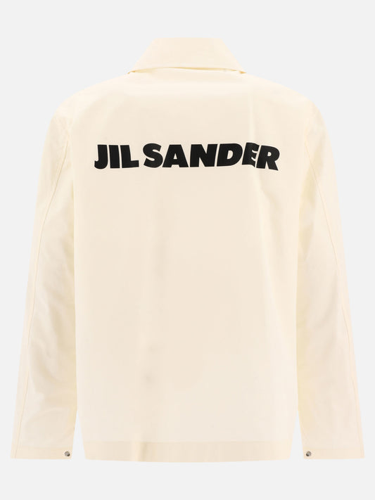 Giacche overshirt 100% cotton  Bianco - Jil Sander Uomo | PLP | VIETTI Online Store | 2
