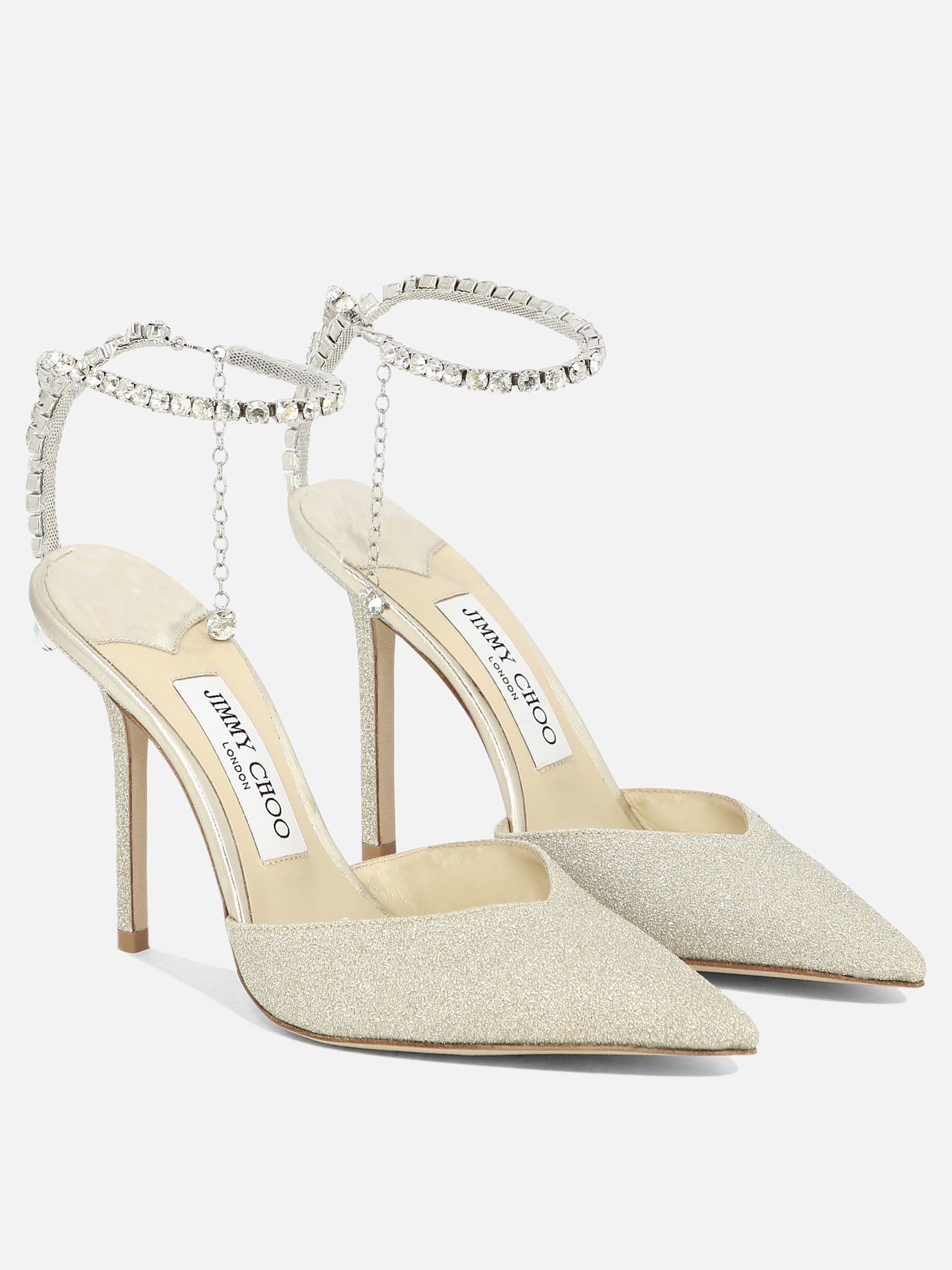 Pumps 100% polyester - 100% leather  Silver - Jimmy Choo Women | PDP | VIETTI Online Store | Zoom-Modal_2
