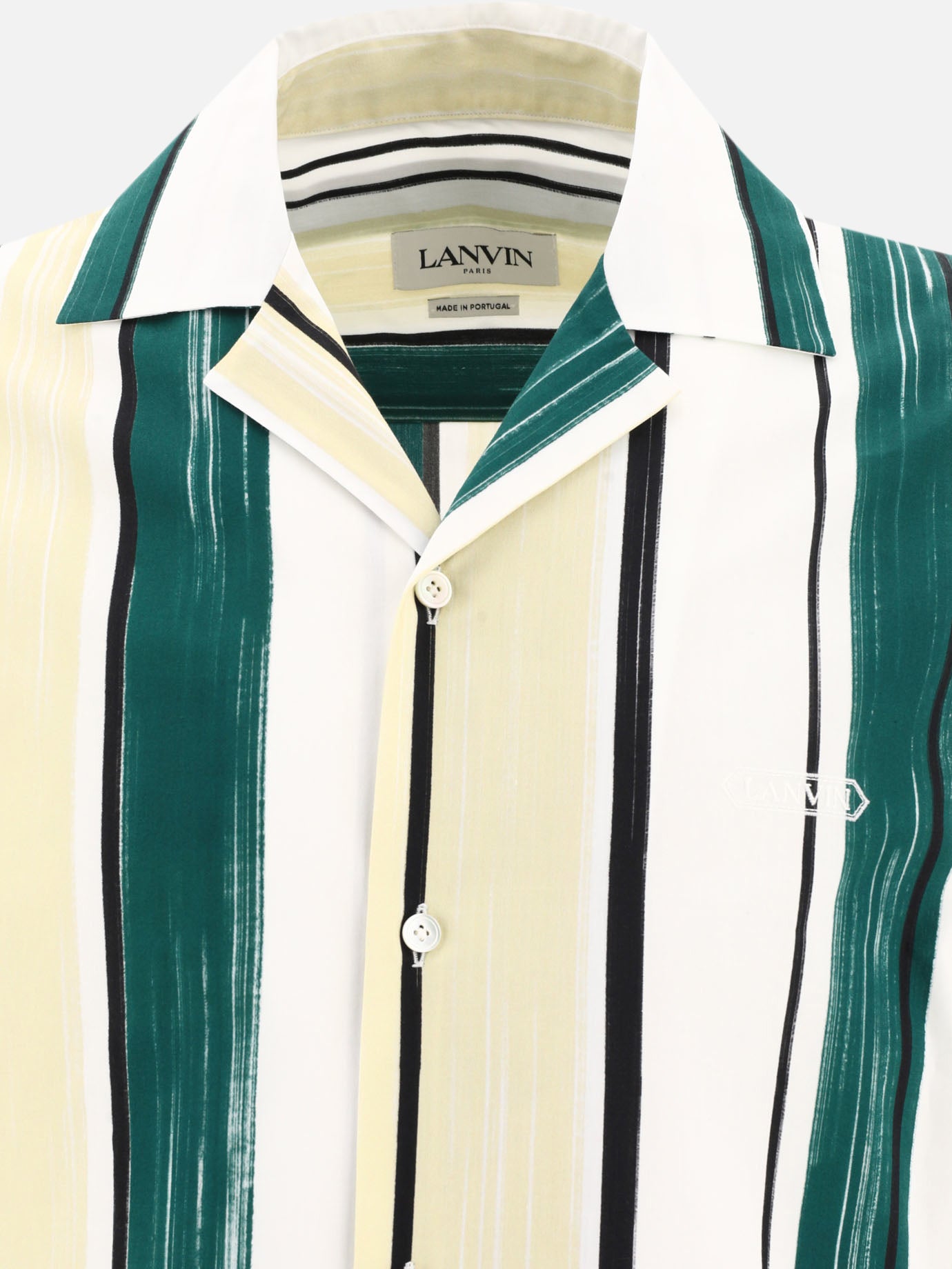 Casual shirts 100% cotton  Green - Lanvin Men | PDP | VIETTI Online Store | thumbnail_3