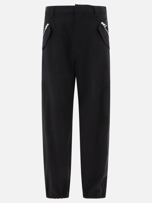 Cotton cargo trousers