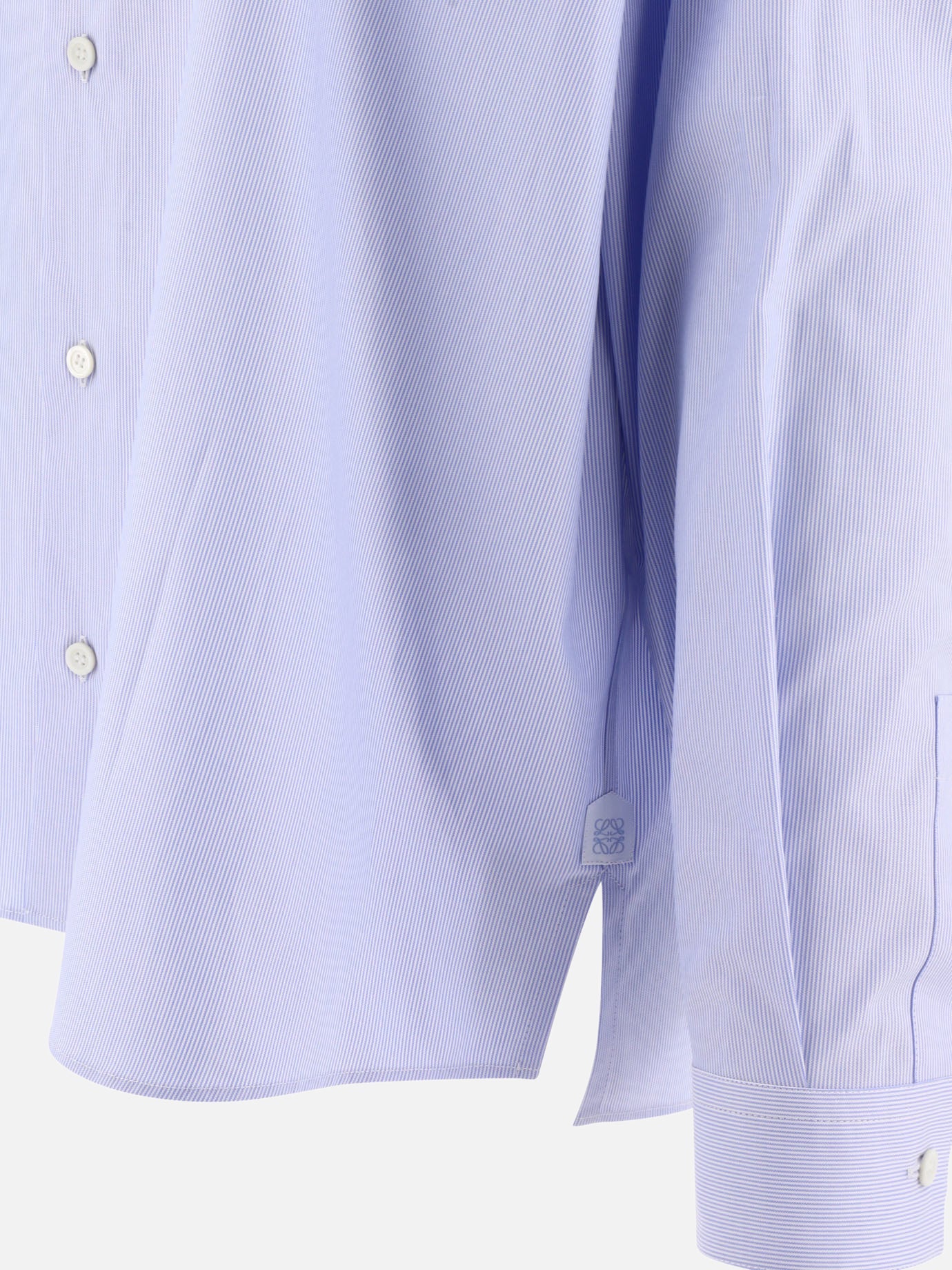 Formal shirts 83% cotton 17% silk  Light blue - Loewe Women | PDP | VIETTI Online Store | Zoom-Modal_4
