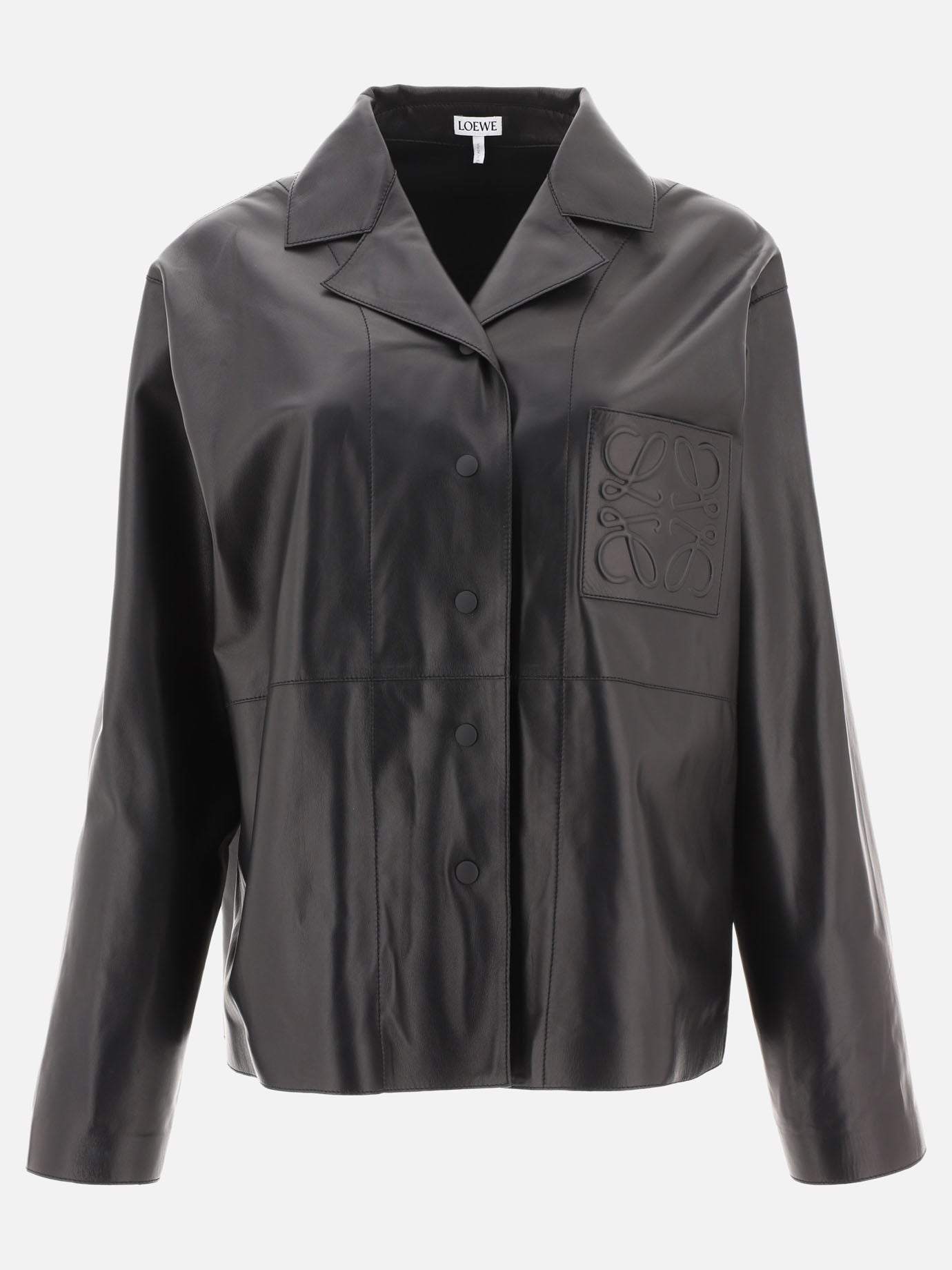 Casual shirts 100% leather  Black - Loewe Women | PDP | VIETTI Online Store | Zoom-Modal
