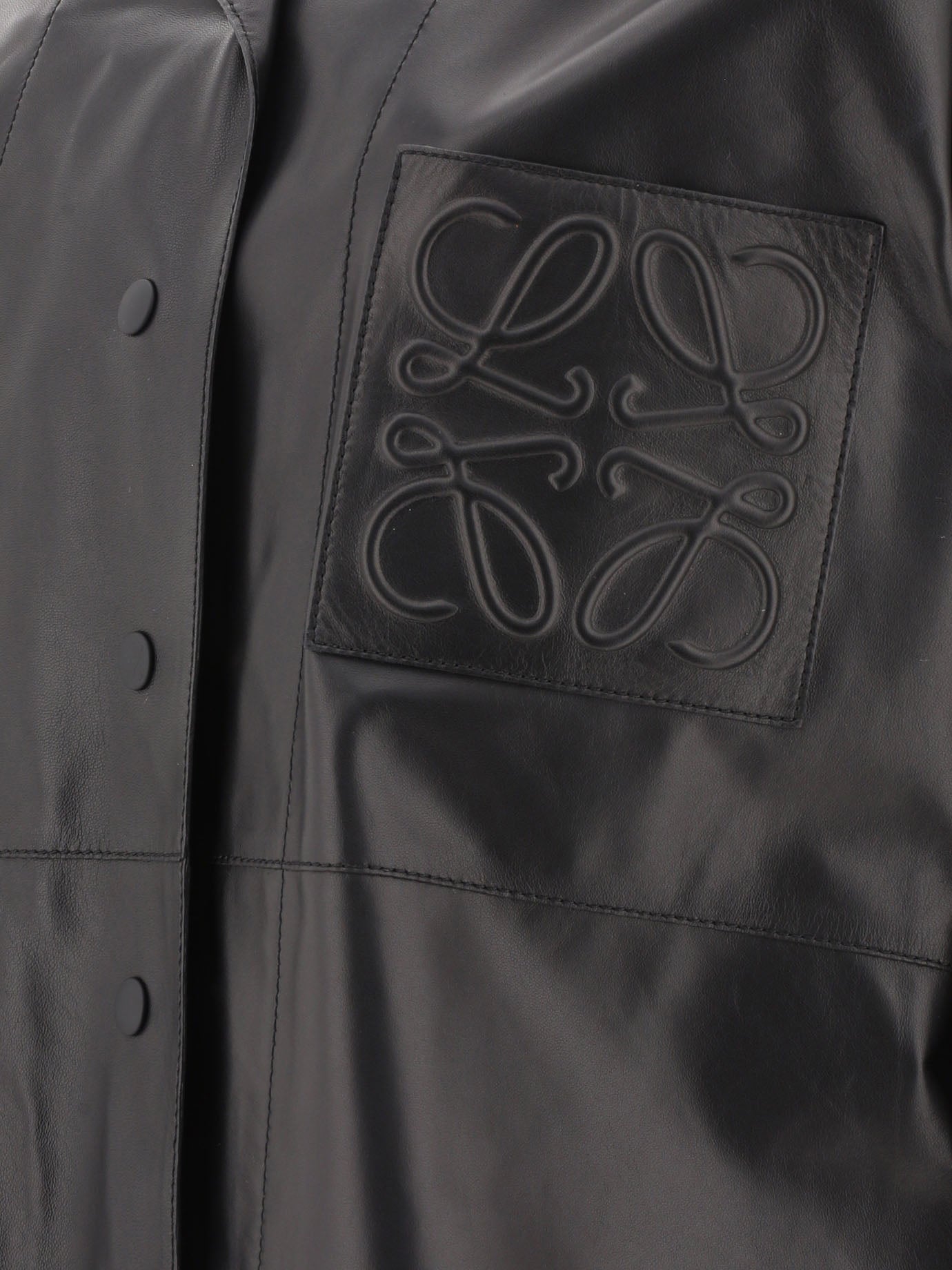Casual shirts 100% leather  Black - Loewe Women | PDP | VIETTI Online Store | Zoom-Modal_4
