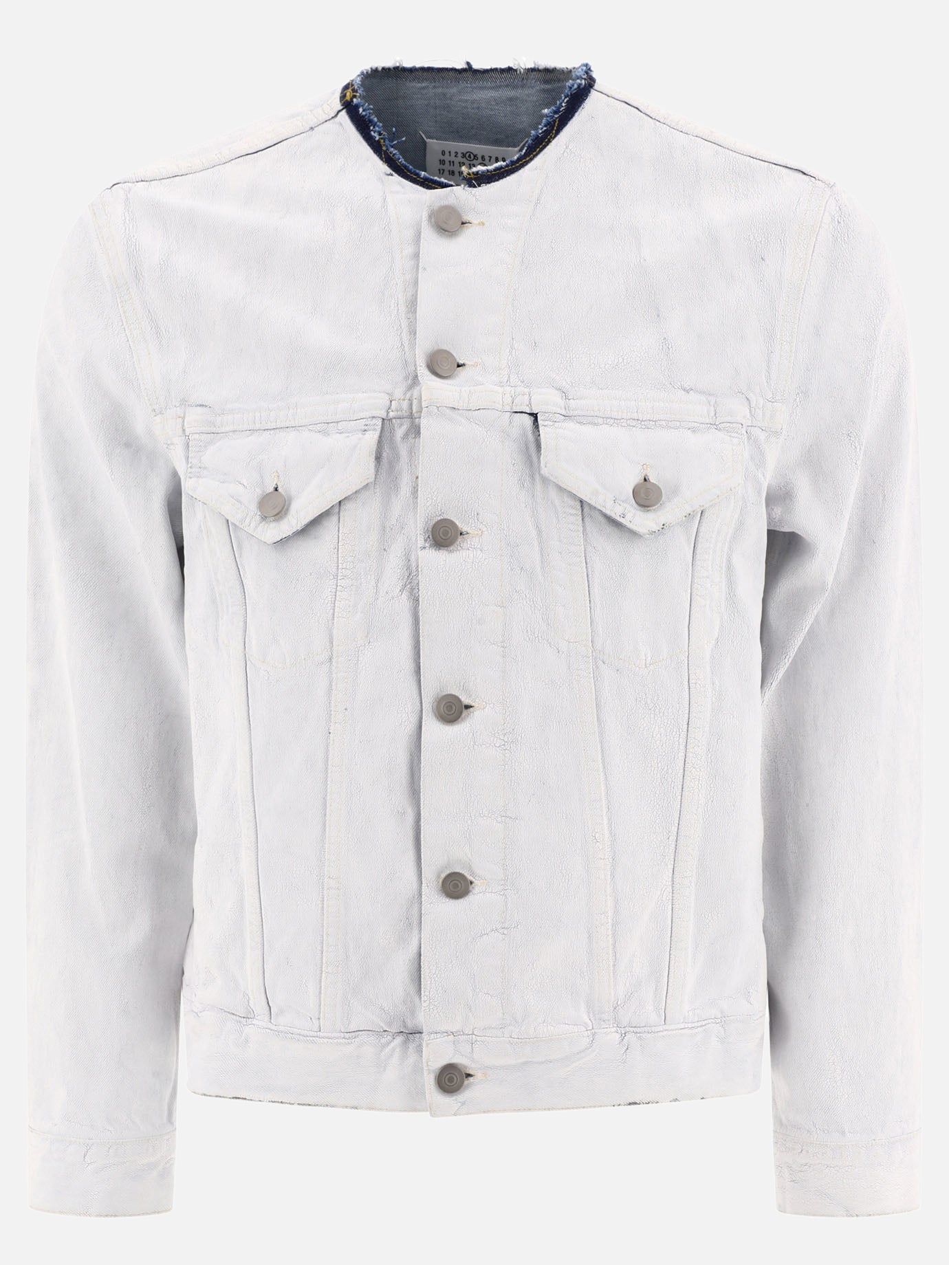Denim jackets 100% cotton  Light blue - Maison Margiela Men | PDP | VIETTI Online Store | Zoom-Modal
