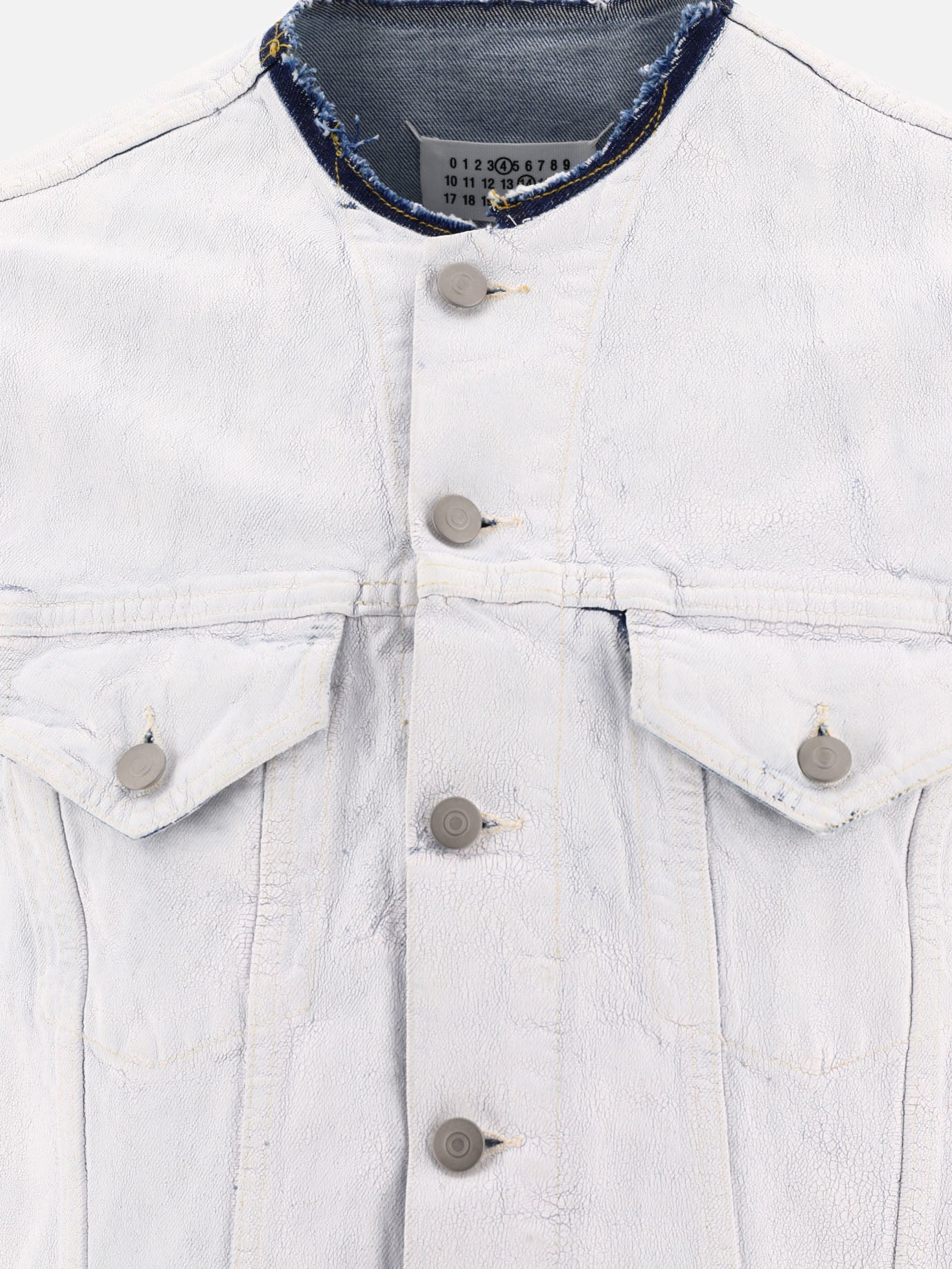 Denim jackets 100% cotton  Light blue - Maison Margiela Men | PDP | VIETTI Online Store | thumbnail_3