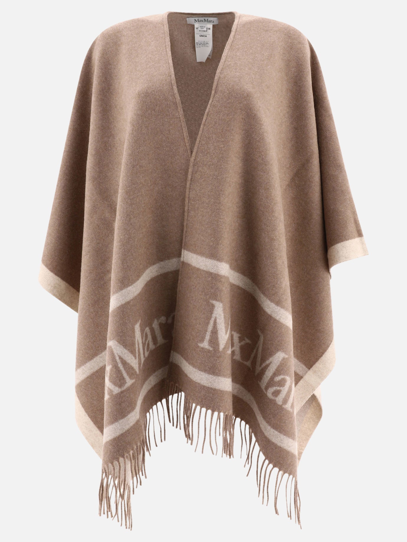 Capes 100% wool  Beige - Max Mara Women | PDP | VIETTI Online Store | thumbnail