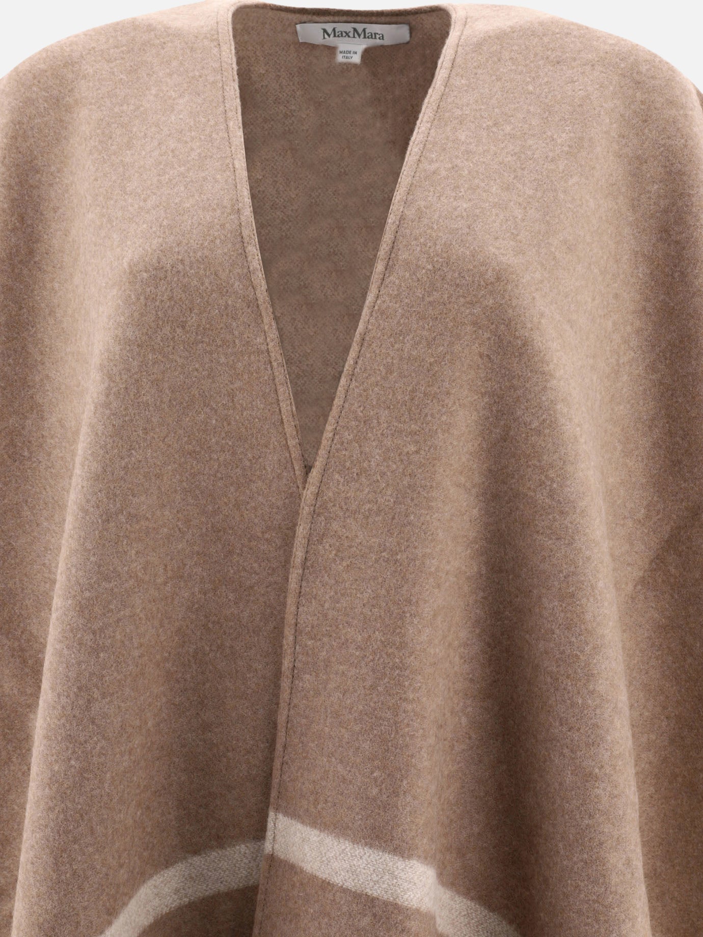 Capes 100% wool  Beige - Max Mara Women | PDP | VIETTI Online Store | thumbnail_3