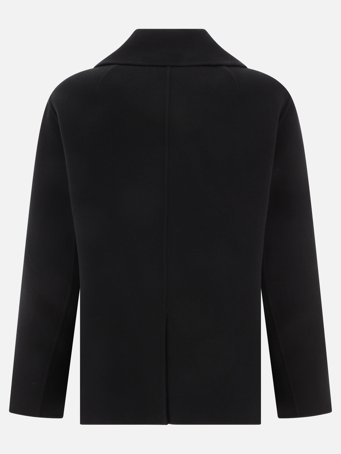 Short coats 100% virgin wool  Black - Max Mara S Women | PDP | VIETTI Online Store | thumbnail_2