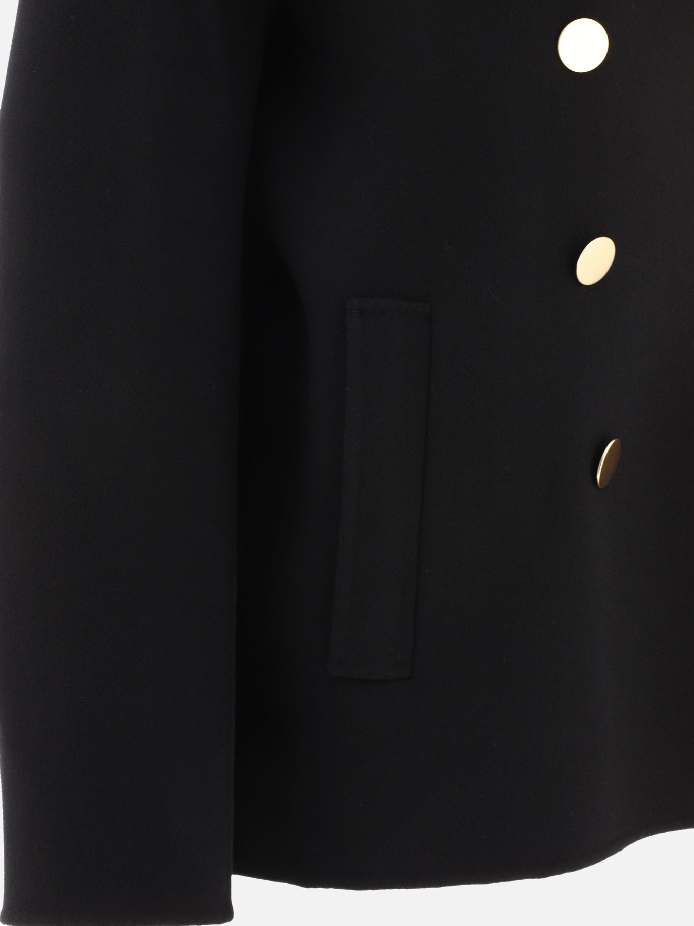 Short coats 100% virgin wool  Black - Max Mara S Women | PDP | VIETTI Online Store | thumbnail_4