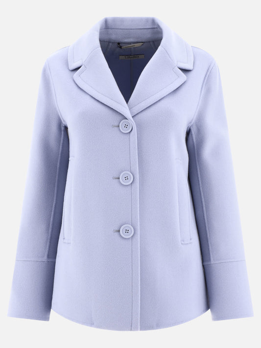 Short coats 100% virgin wool  Light blue - Max Mara S Women | PLP | VIETTI Online Store 
