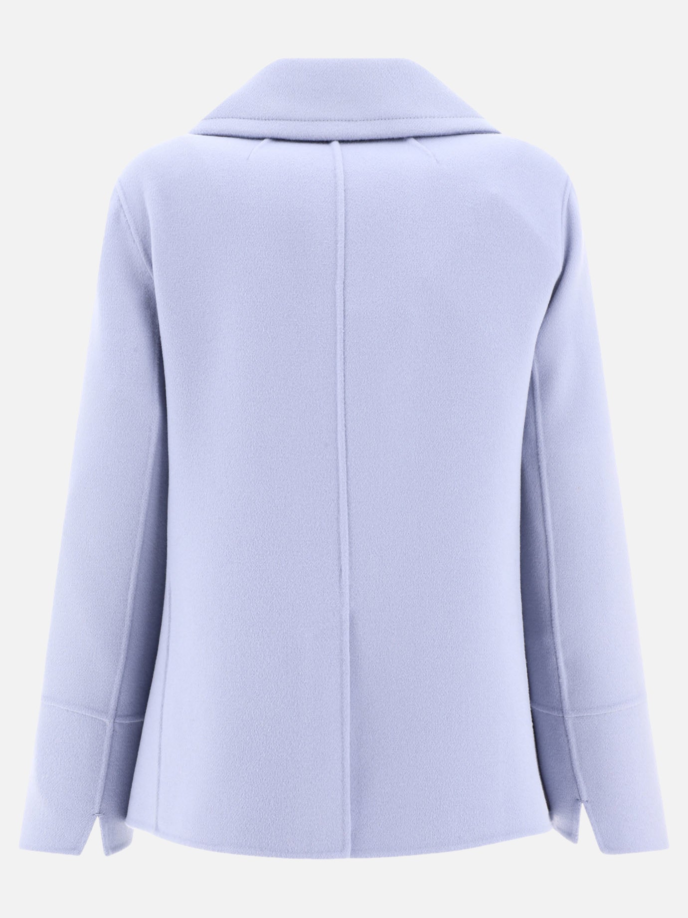 Short coats 100% virgin wool  Light blue - Max Mara S Women | PDP | VIETTI Online Store | thumbnail_2