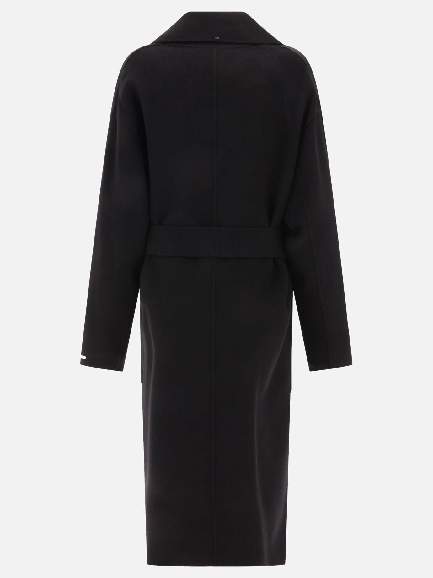 Long coats 100% virgin wool  Black - Max Mara Sportmax Women | PDP | VIETTI Online Store | thumbnail_2