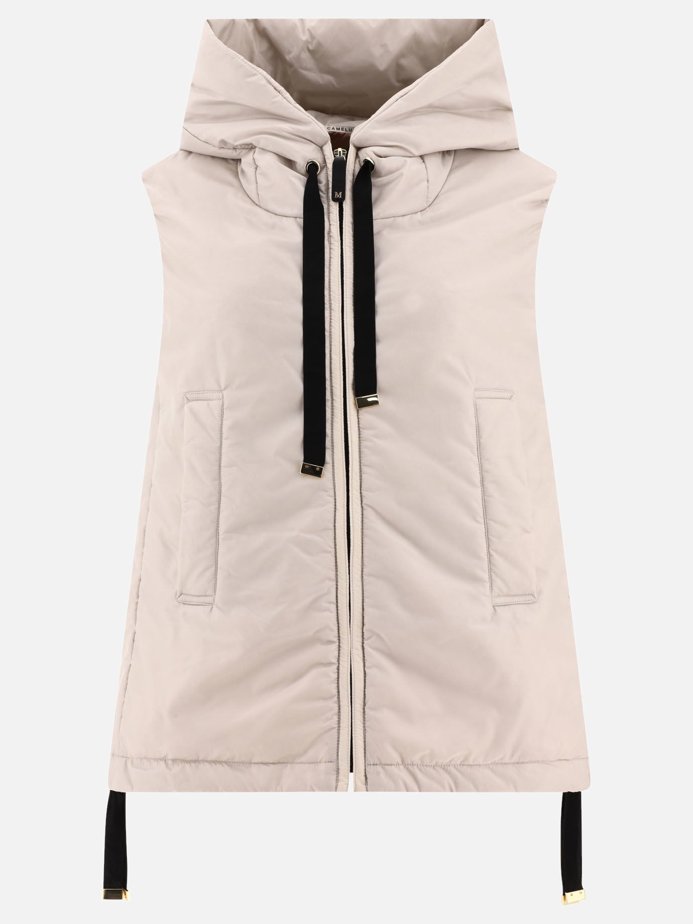 Vest jackets 100% polyester - Padding: polyester  Beige - Max Mara The Cube Women | PDP | VIETTI Online Store | thumbnail