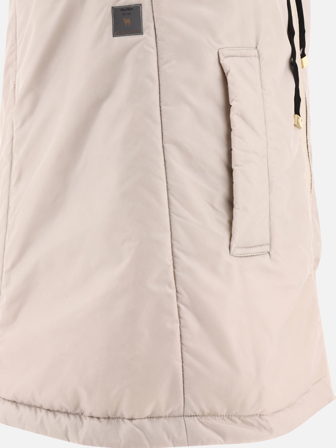 Vest jackets 100% polyester - Padding: polyester  Beige - Max Mara The Cube Women | PDP | VIETTI Online Store | thumbnail_4