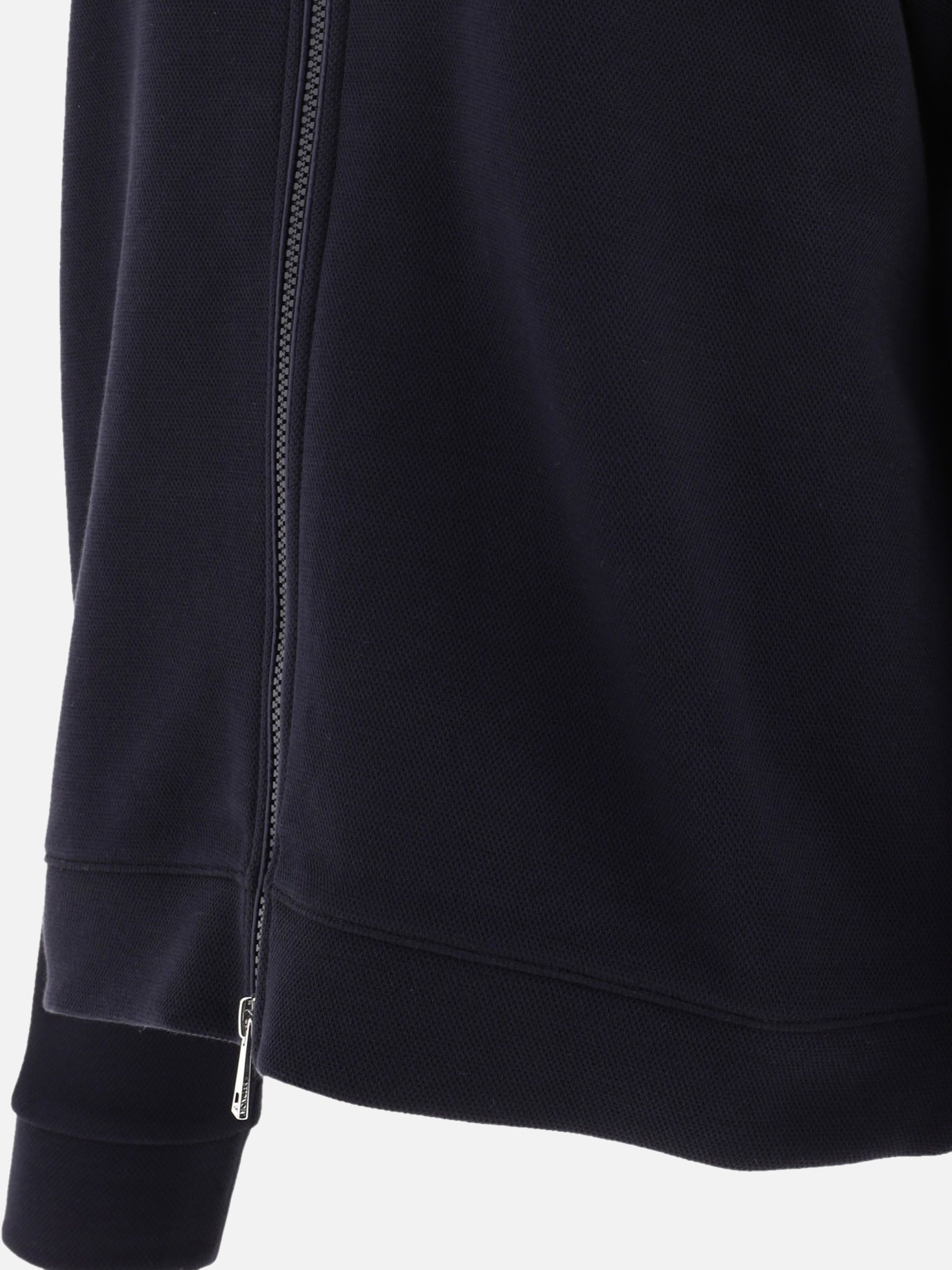 Full zip sweatshirts 57% cotton 38% polyester 5% elastane  Blue - Moncler Women | PDP | VIETTI Online Store | thumbnail_4