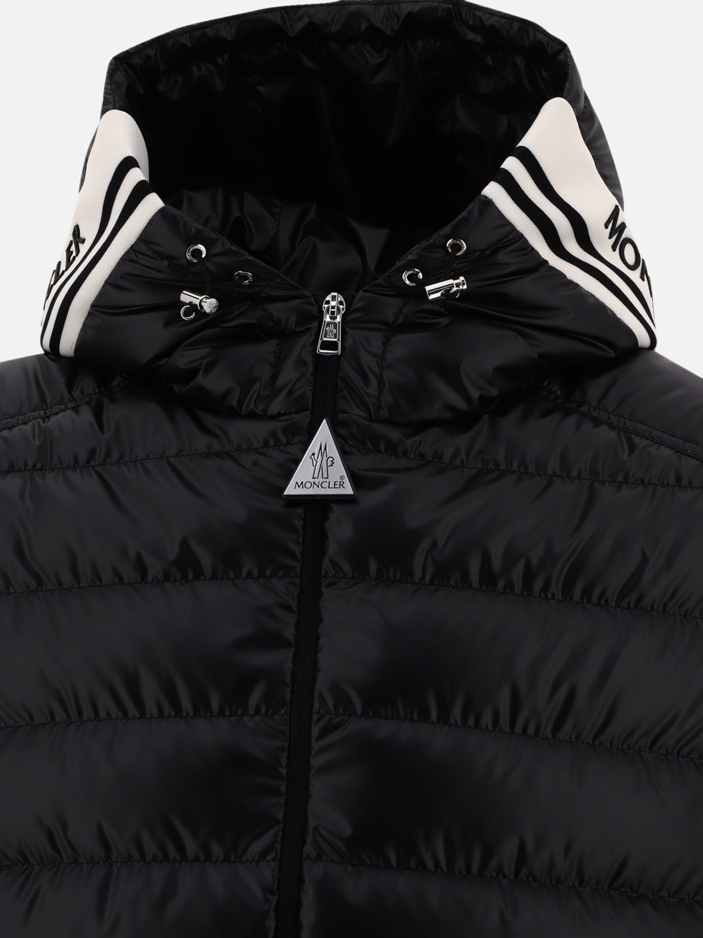 Down jackets 100% polyester - Padding: down and feathers  Black - Moncler Men | PDP | VIETTI Online Store | thumbnail_3
