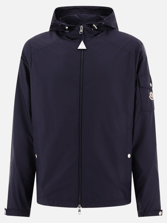 Quilted & Utility Jackets 100% polyamide  Blue - Moncler Men | PLP | VIETTI Online Store 
