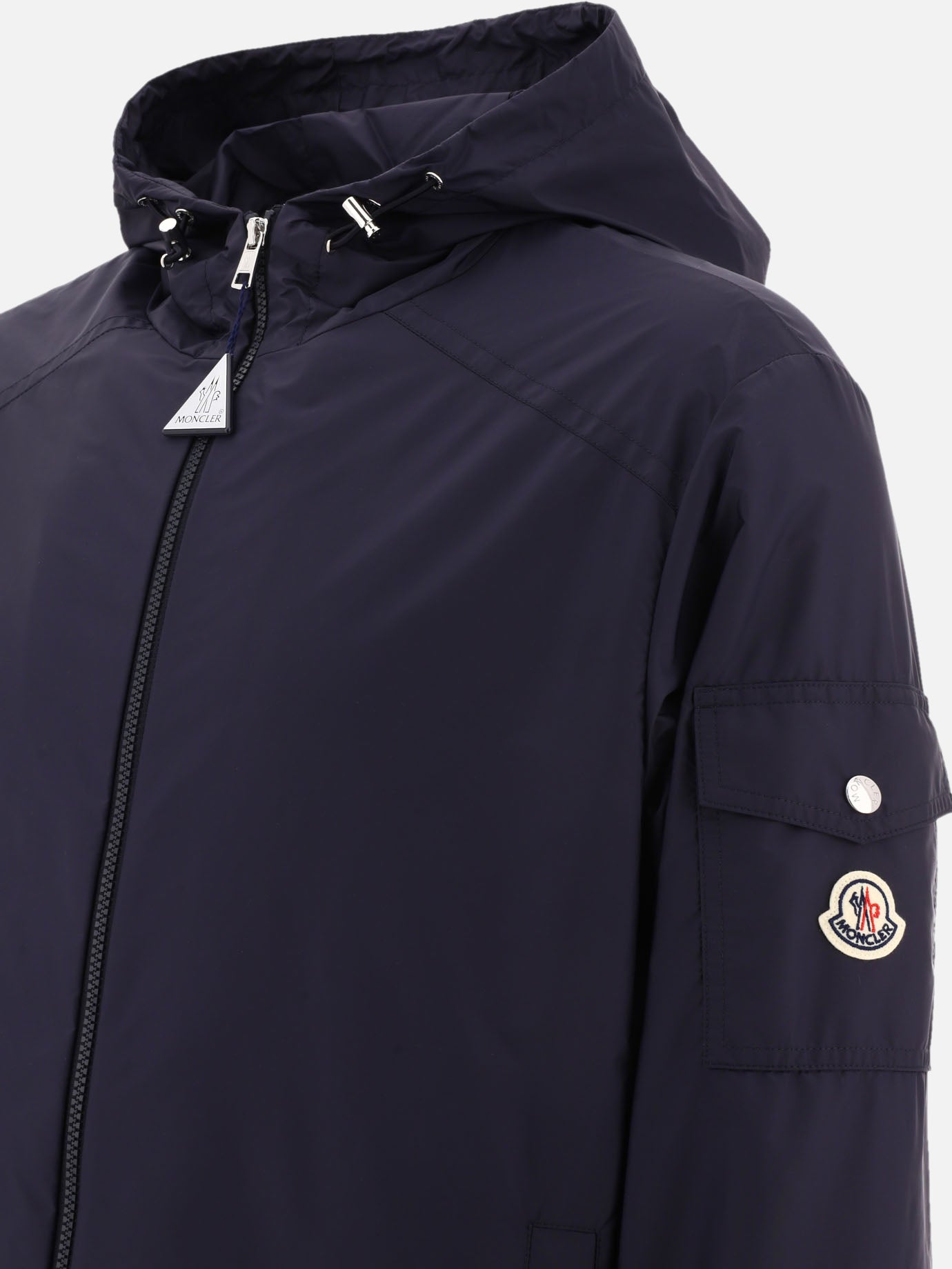 Quilted & Utility Jackets 100% polyamide  Blue - Moncler Men | PDP | VIETTI Online Store | thumbnail_4