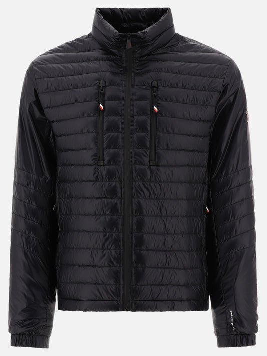 Down jackets 75% polyamide 25% elastane - Padding: down and feathers  Black - Moncler Grenoble Men | PLP | VIETTI Online Store 
