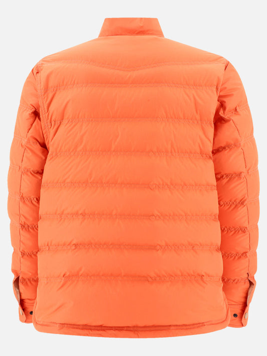 Down jackets Solid colour  Orange - Moncler Grenoble Men | PLP | VIETTI Online Store | 2
