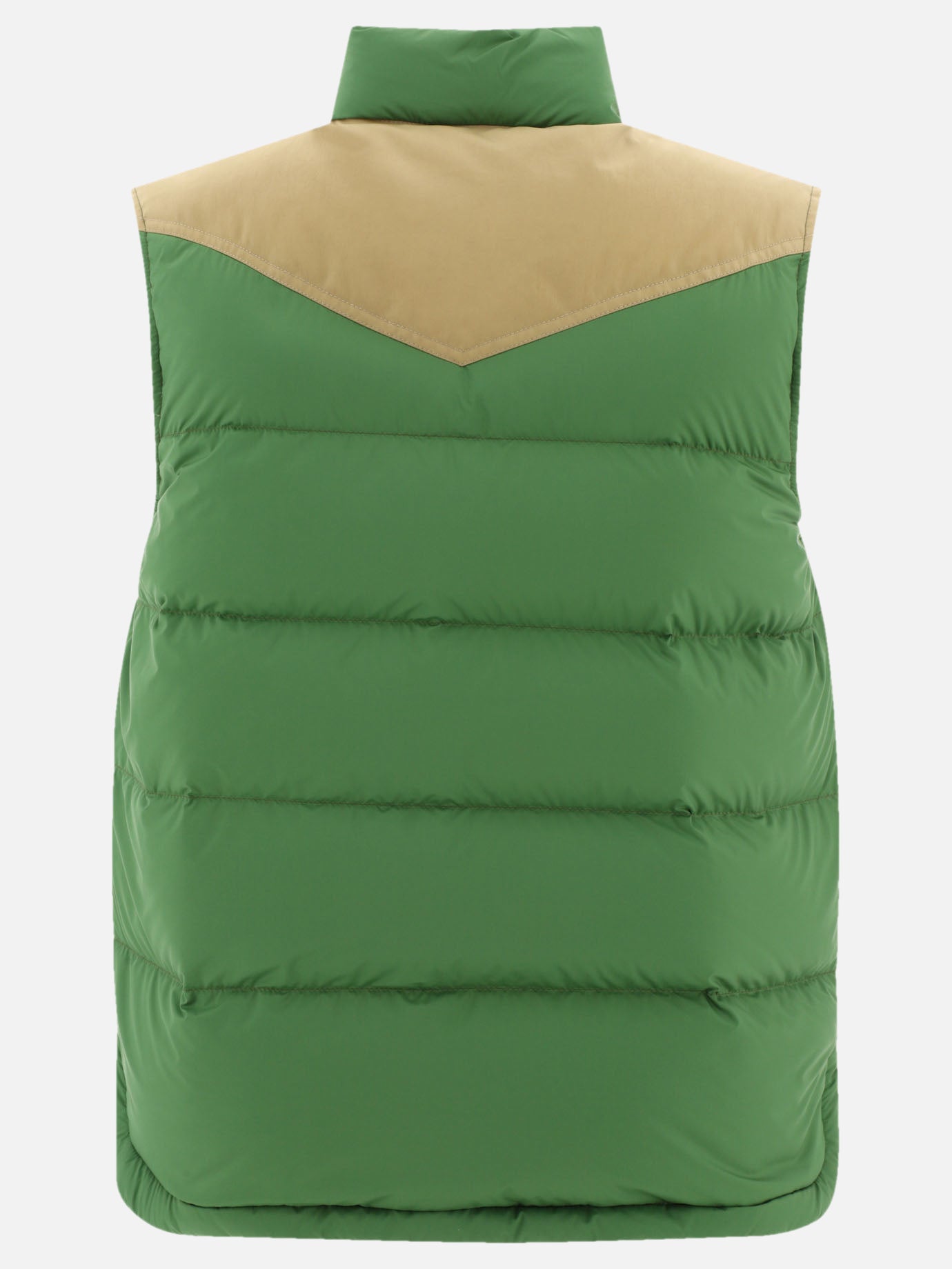 Giacche smanicate 100% polyamide - Padding: down and feathers  Verde - Moncler Grenoble Uomo | PDP | VIETTI Online Store | Zoom-Modal_2
